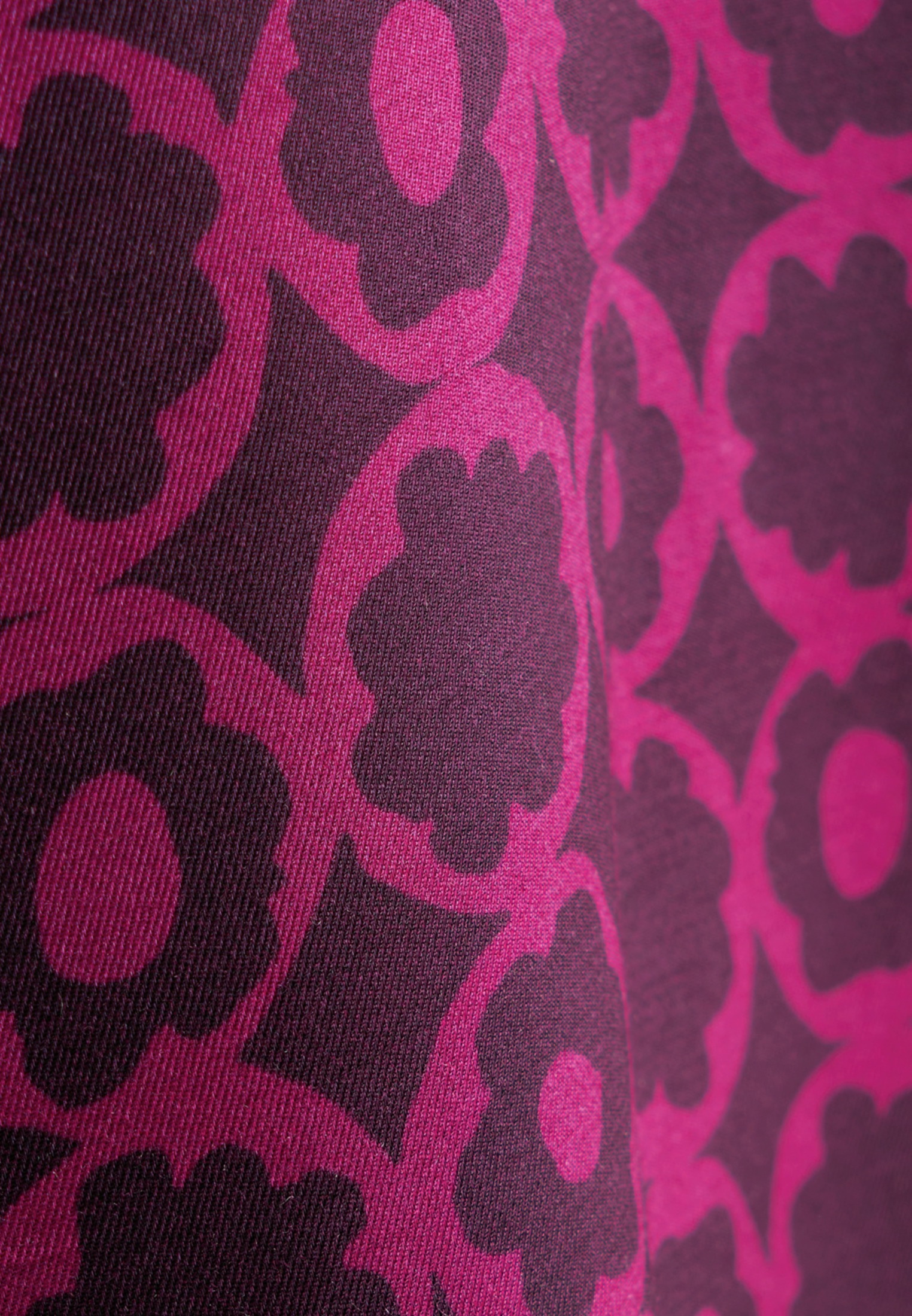 seidensticker Shirtbluse »Schwarze Rose«, 3/4-Arm Rundhals Druck