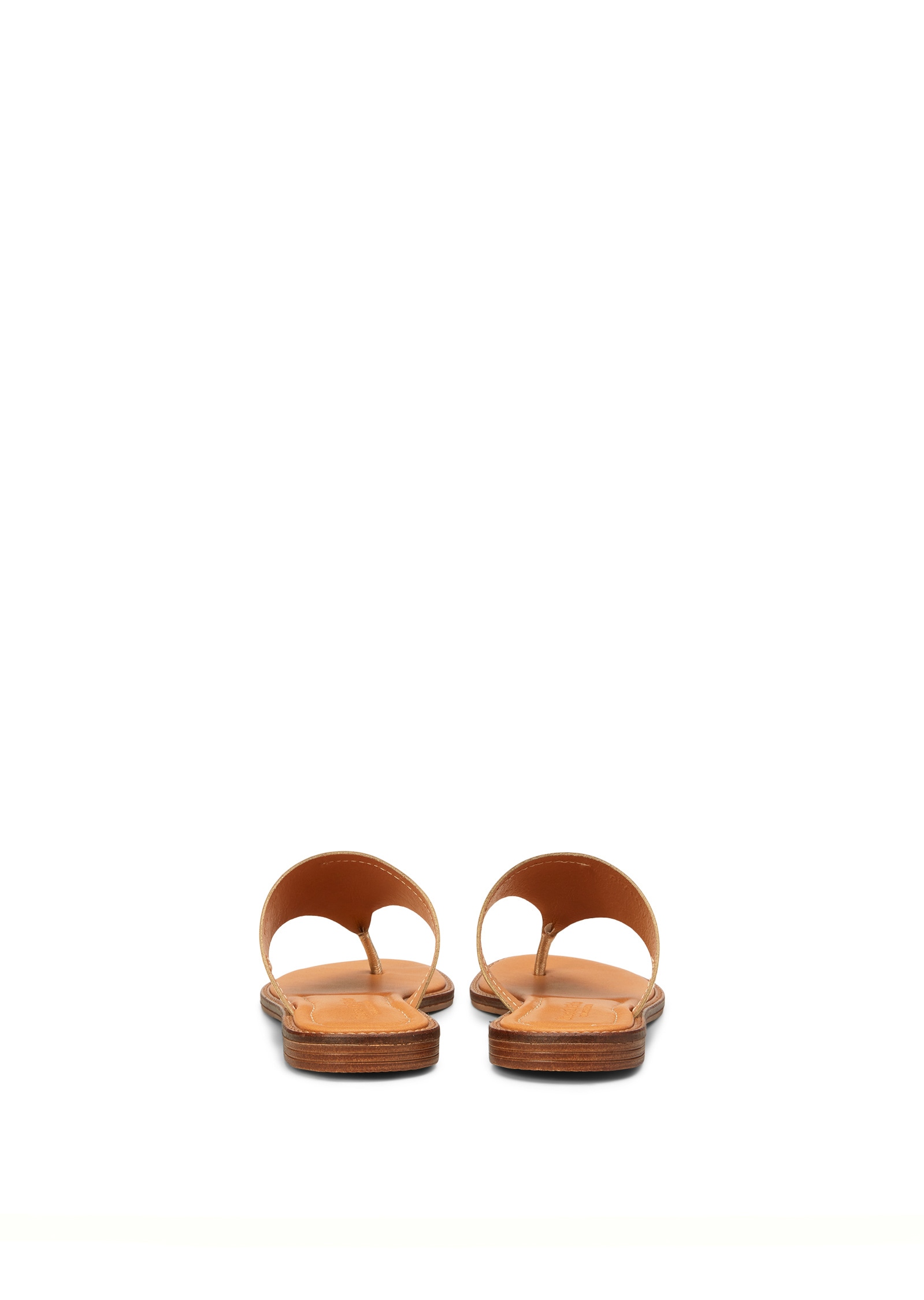 Marc O'Polo Sandale »mit Champagner-Metallic-Glanz«