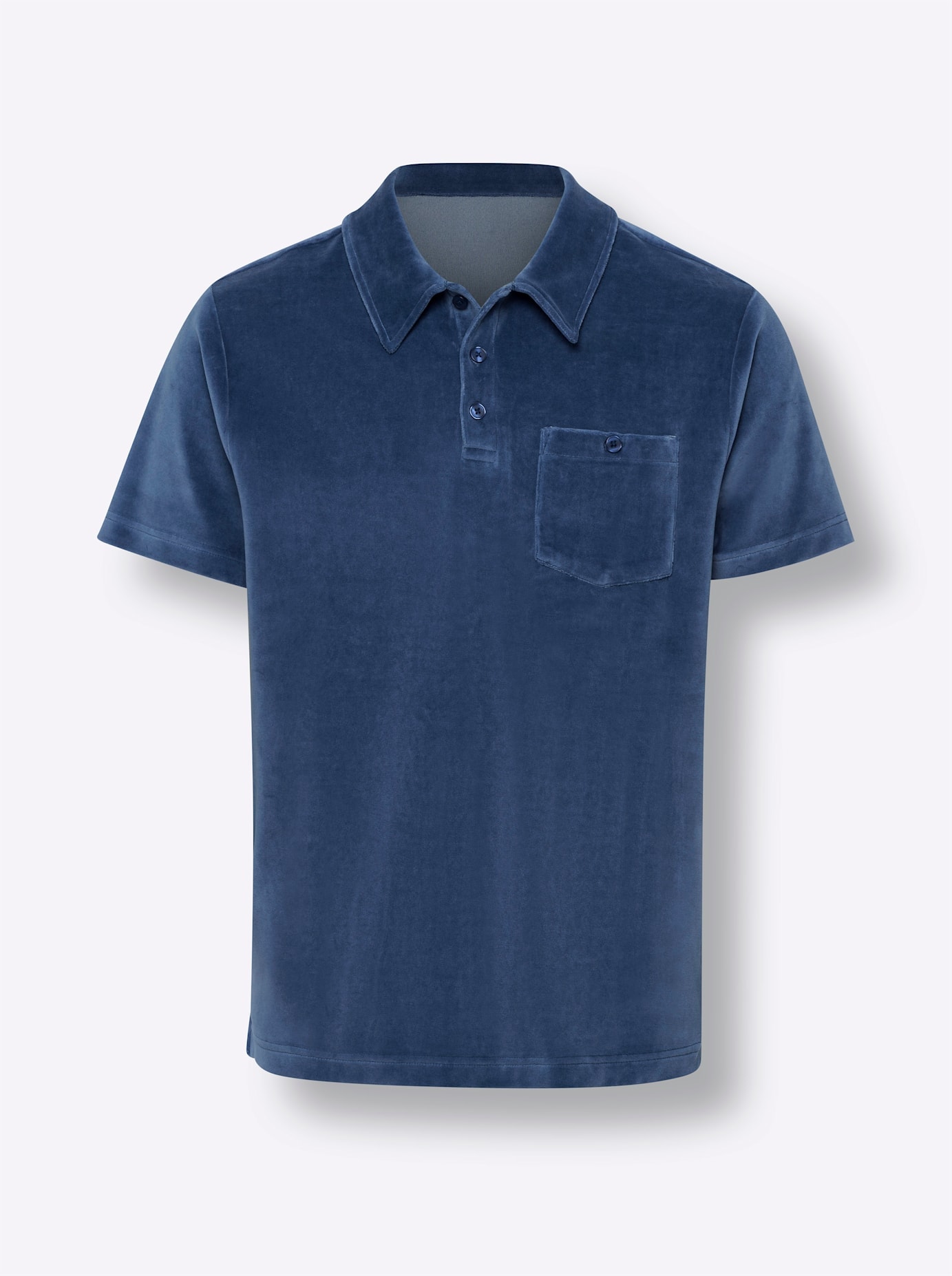 Classic Langarmshirt »Kurzarm-Poloshirt«, (1 tlg.)