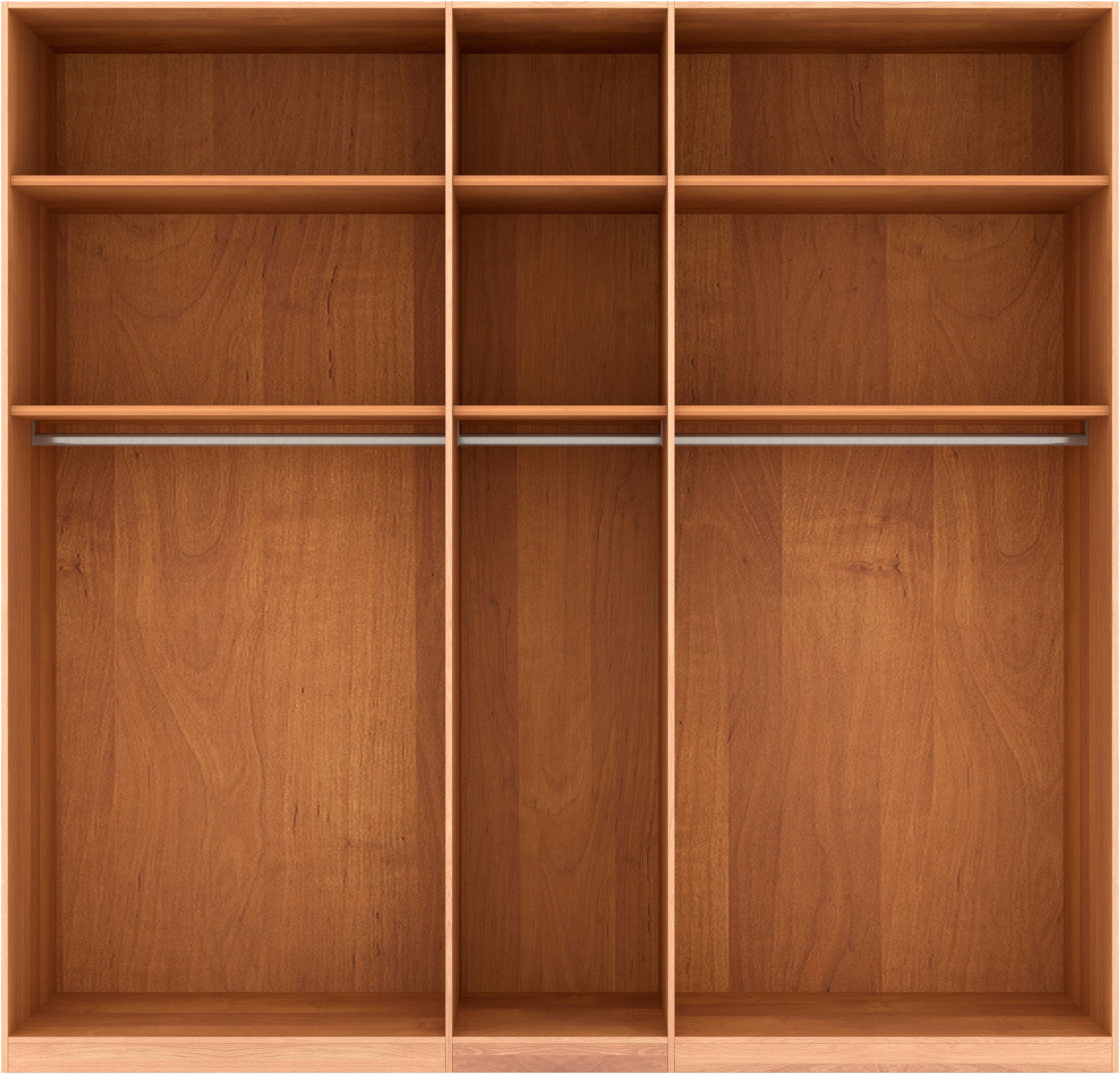 Musterring Drehtürenschrank »Sorrent, Kleiderschrank, teilmassiv Eiche«, (mit Türdämpfern, in 5 Breiten & 2 Höhen, extra Böden, MADE IN GERMANY), Türen in Eiche massiv mit Absetzung in Schiefer, verschiedene Maße