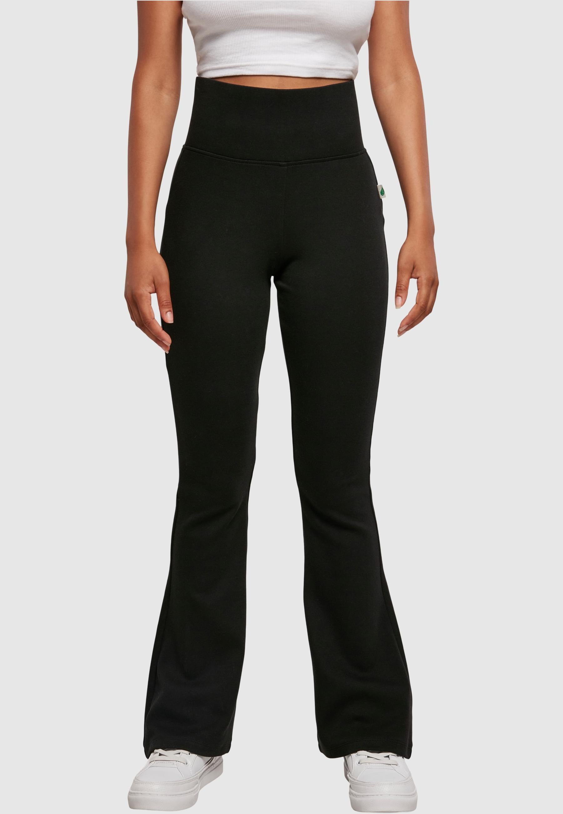 URBAN CLASSICS Leggings »Urban Classics Damen Ladies Organic Interlock Bootcut Leggings«, (1 tlg.)