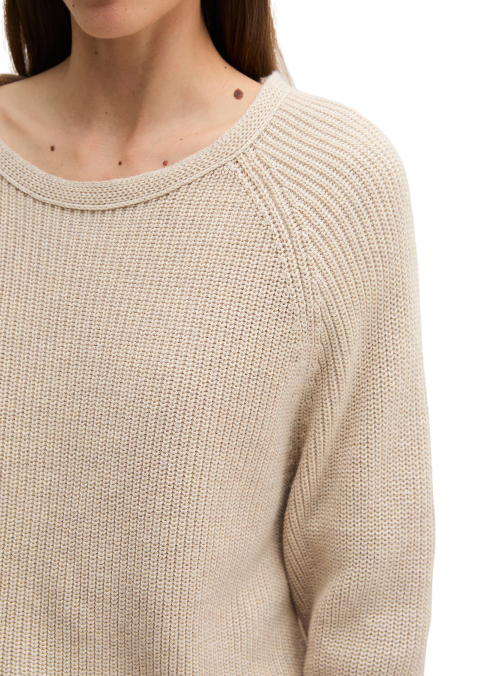 Marc O'Polo Strickpullover »aus Heavy-Weight-Organic-Cotton«