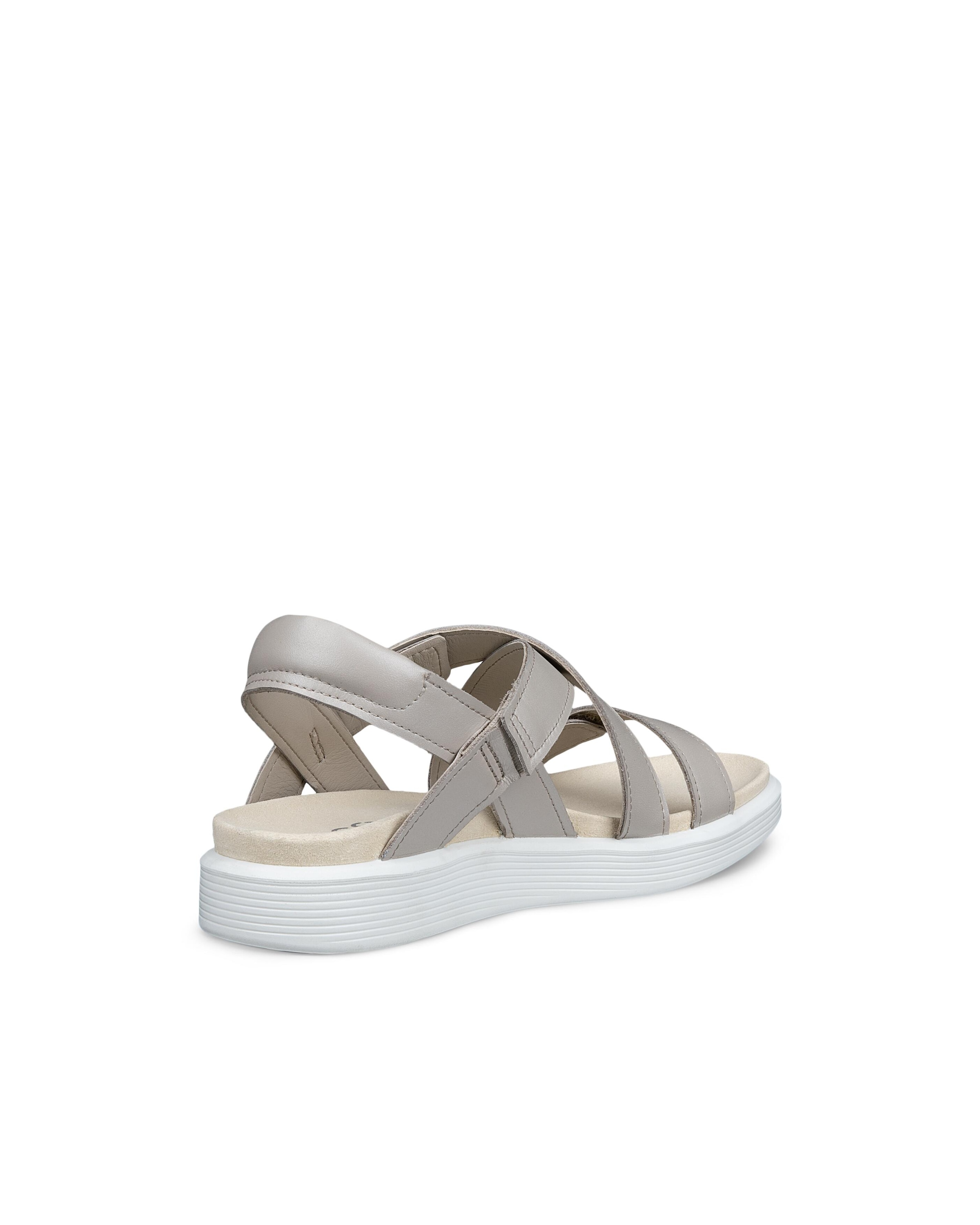 Ecco Sandale »SOFT SANDAL W CROSS STRAP«  Sommerschuh, Riemchensandale mit Klettverschluss
