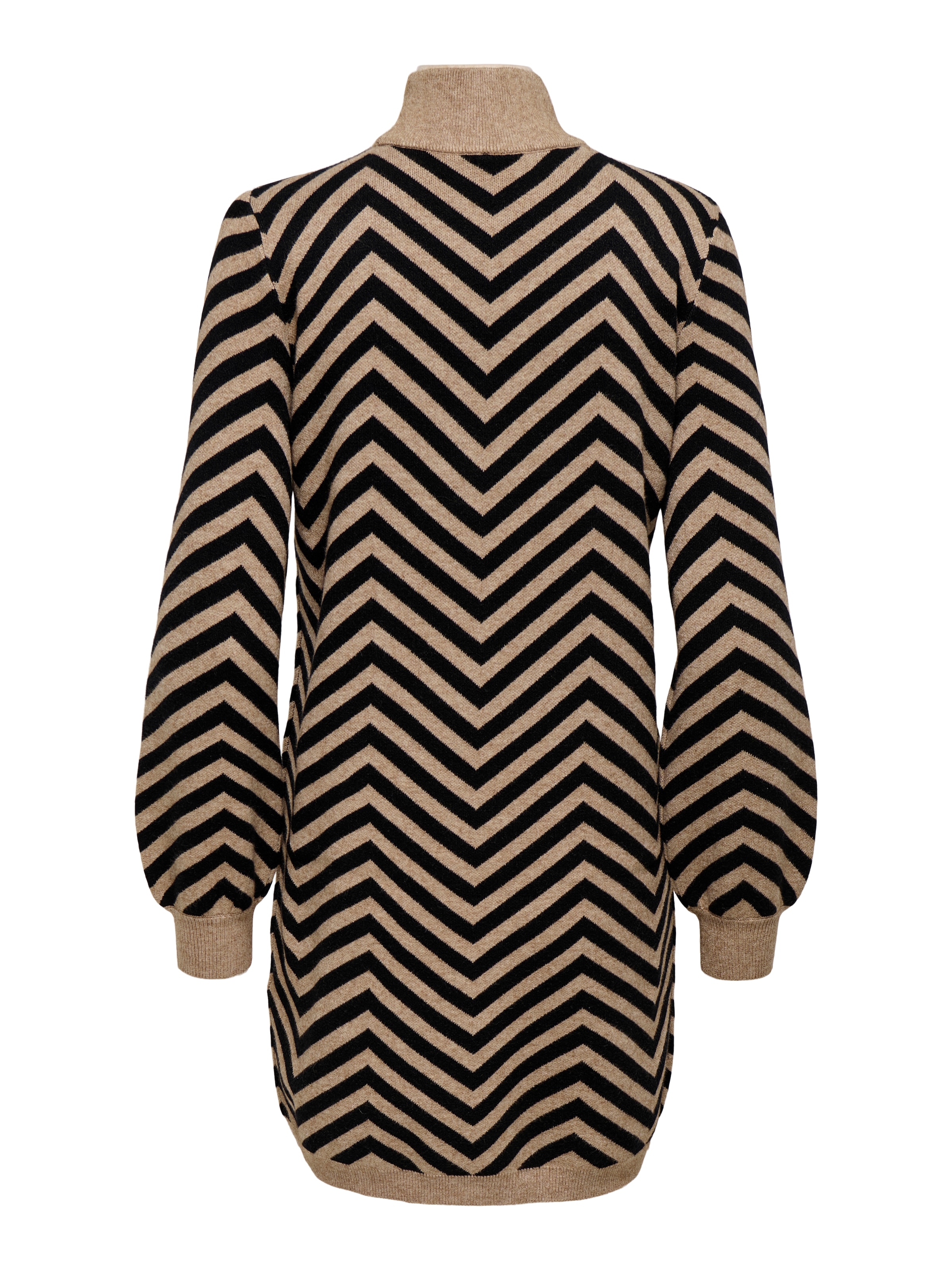 ONLY Strickkleid »ONLJULIA LS HIGHNECK PATTERN DRESS KNT«
