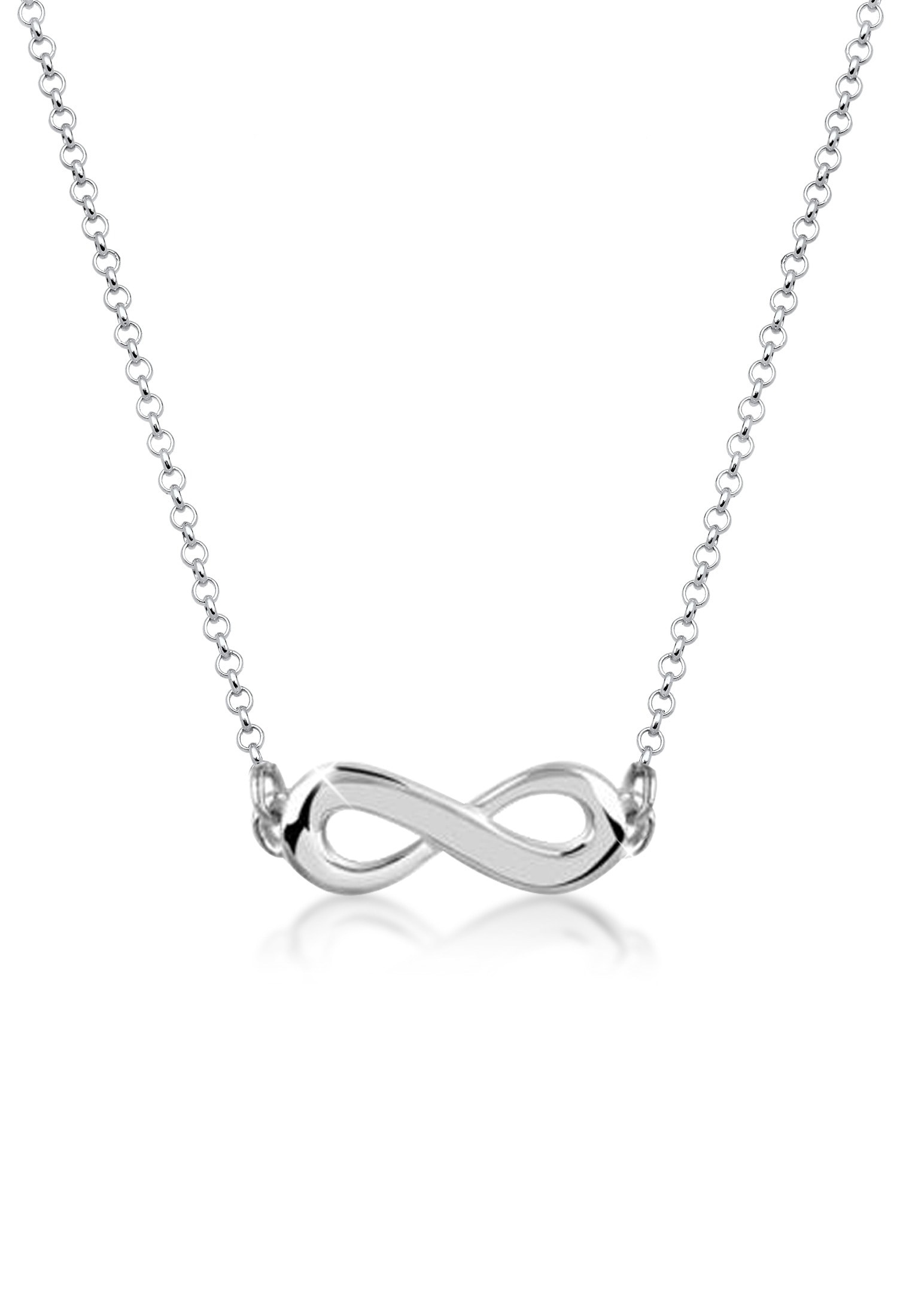 Nenalina Kette mit Anhänger »Infinity Unendlichkeit Symbol 925 Silber«