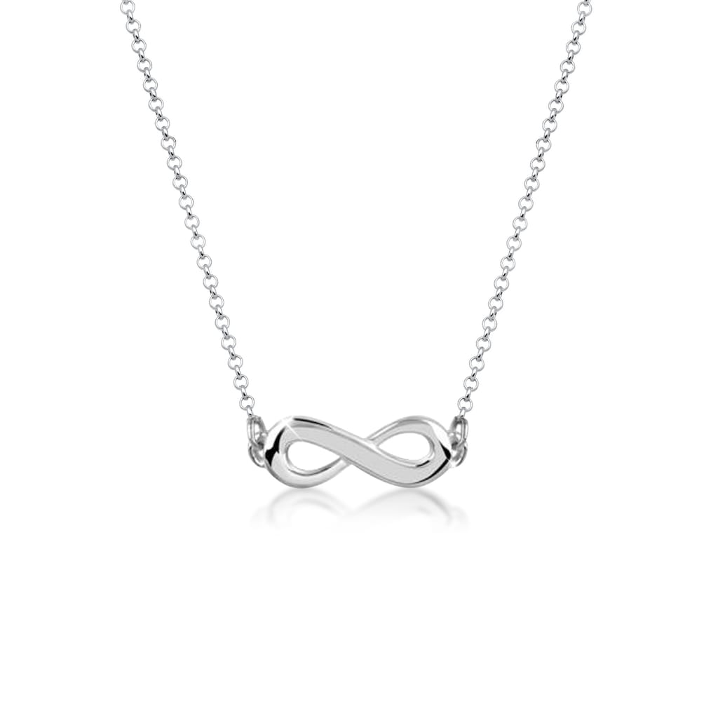 Nenalina Kette mit Anhänger »Infinity Unendlichkeit Symbol 925 Silber«