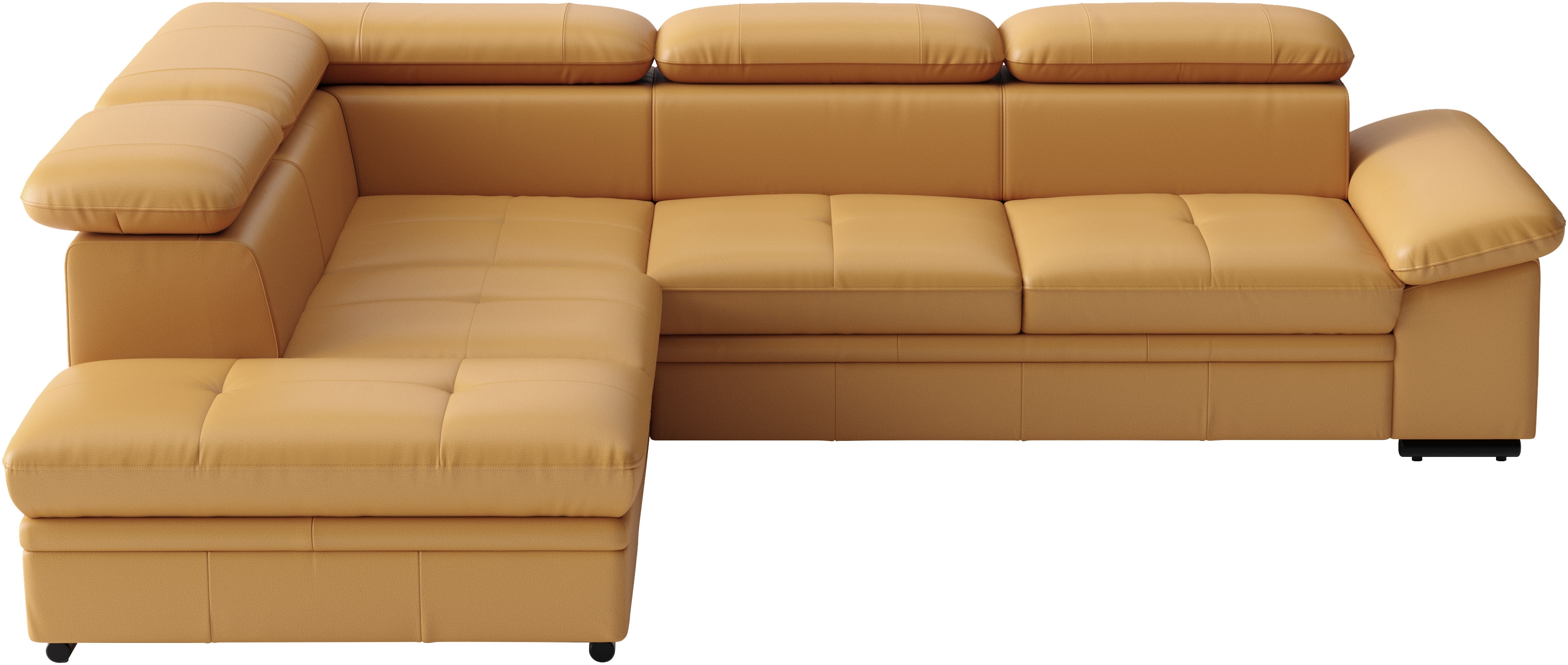 sit&more Ecksofa "Viola L-Form, B: 249 cm, Arm- & Kopfteilverstellung" optional mit Schlaffunktion