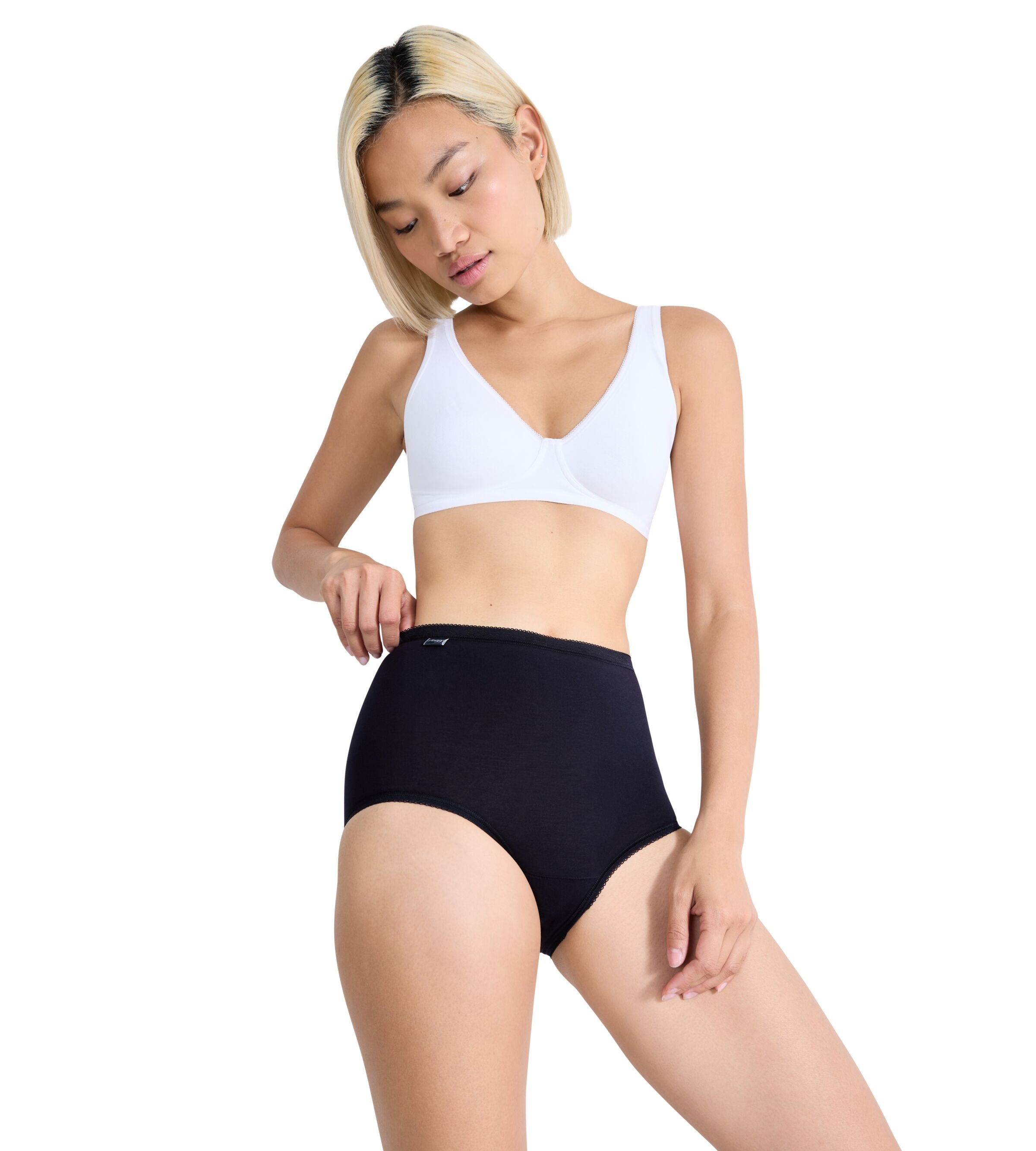 sloggi Slip »Basic+ Maxi C3P«, (3er Pack), perfekter Sitz