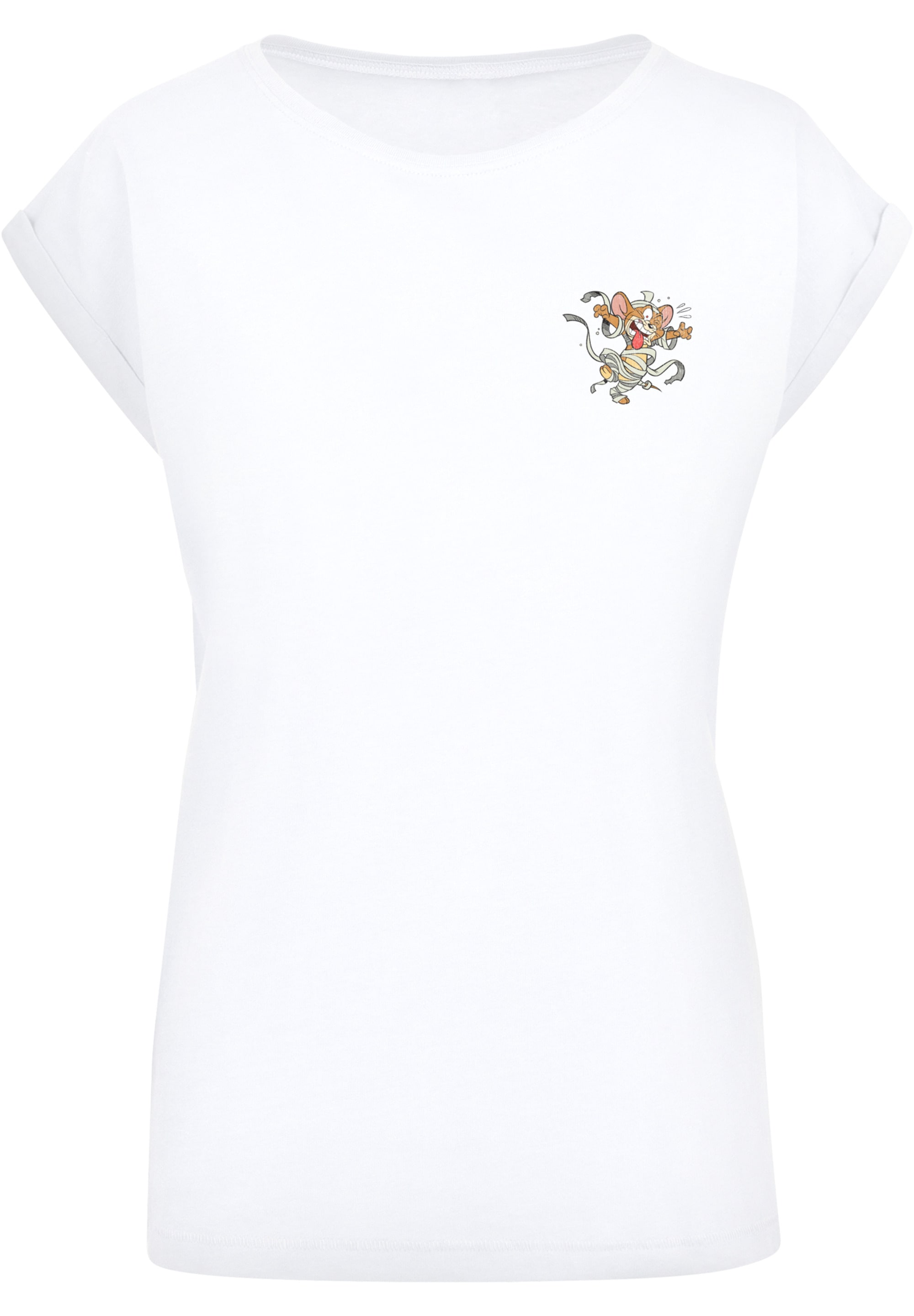 F4NT4STIC T-Shirt »Tom and Jerry TV Serie Faux Pocket Mummy Jerry«, Print