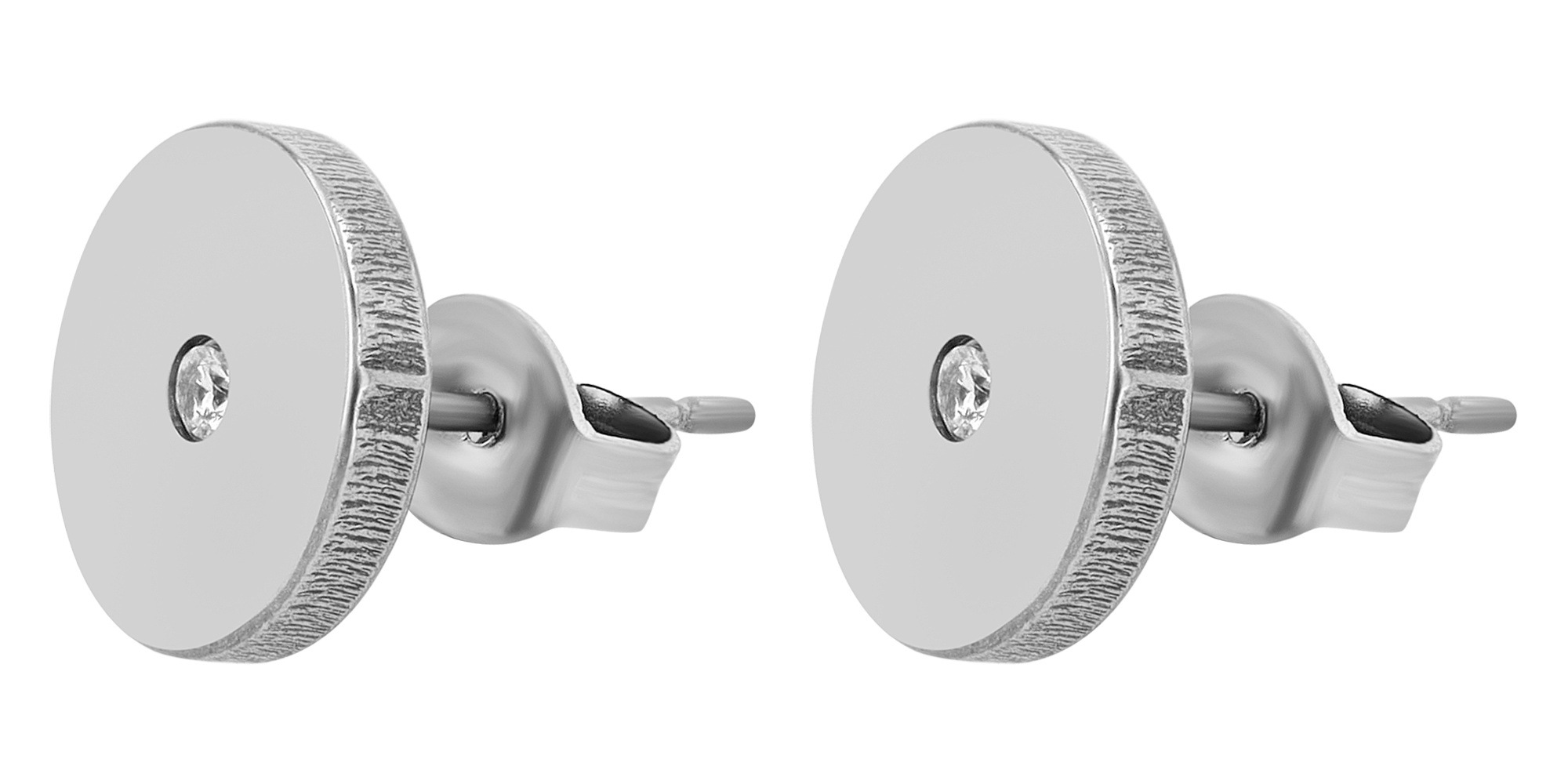 Adelia´s Paar Ohrhänger "Damen Ohrringe – Ohrstecker aus Titan mit Strass S günstig online kaufen