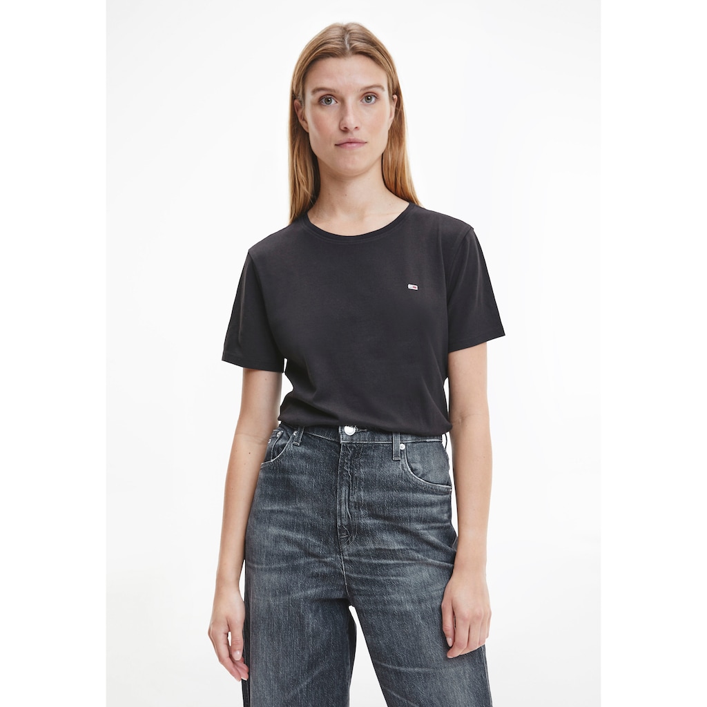 Tommy Jeans Rundhalsshirt »TJW 2PACK SOFT JERSEY TEE«, (2 tlg., 2er-Pack)