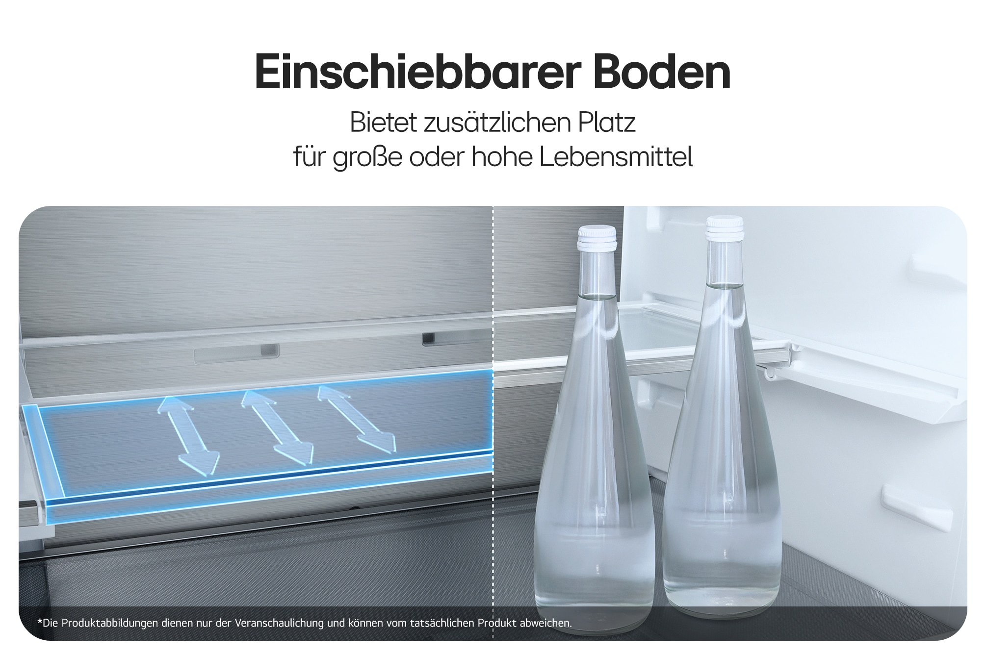 LG Kühl-/Gefrierkombination Serie 7 »GBBS716AEV« 186 cm hoch 59,7 cm breit Vollintegrierbarer Kühlschrank dank frontaler Luftzufuhr und Abluft