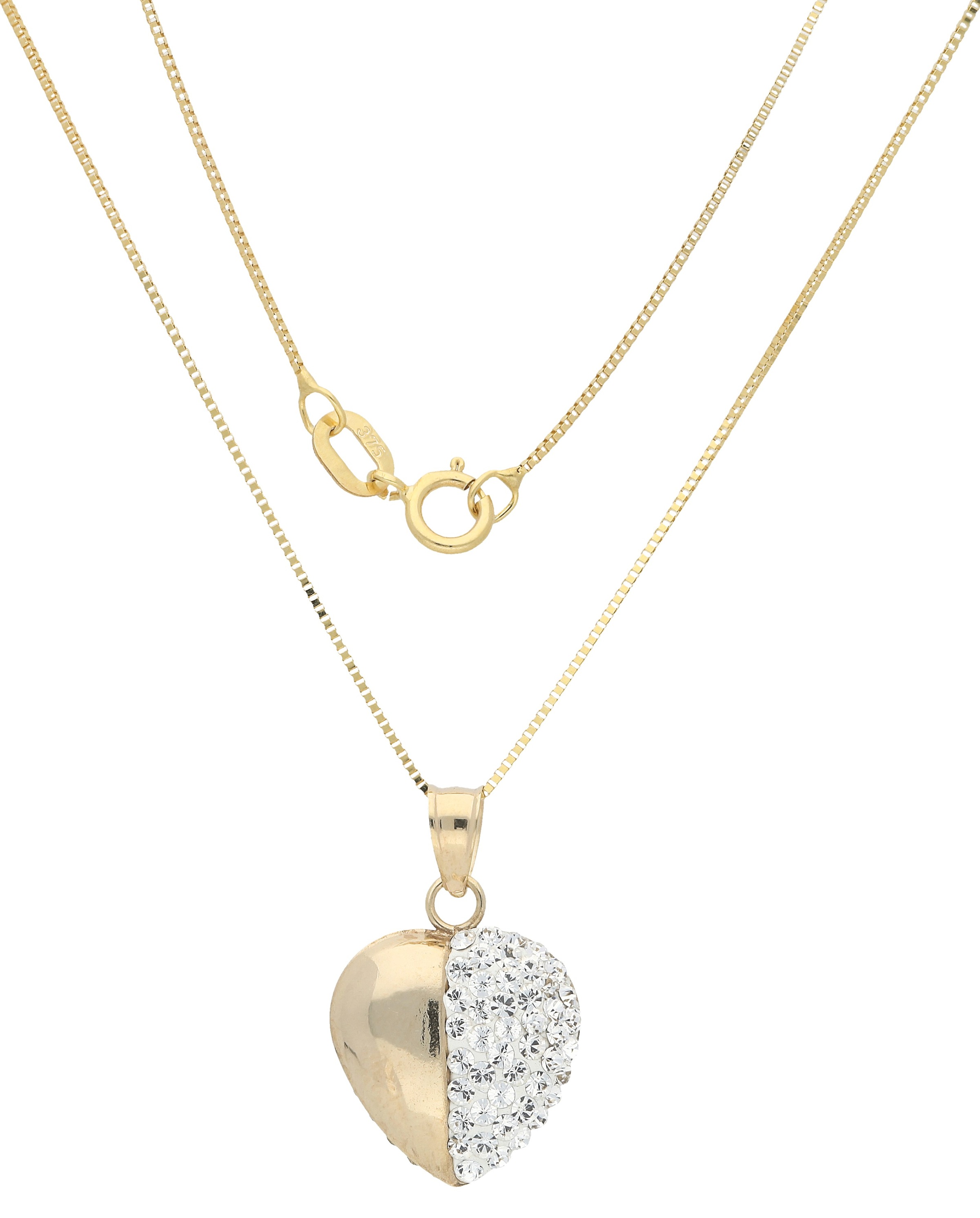 Vivance Kette mit Anhänger »Herz«