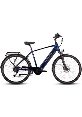 E-Bike »Deluxe Sport Man«, 9 Gang, Shimano, Alivio, Mittelmotor 250 W