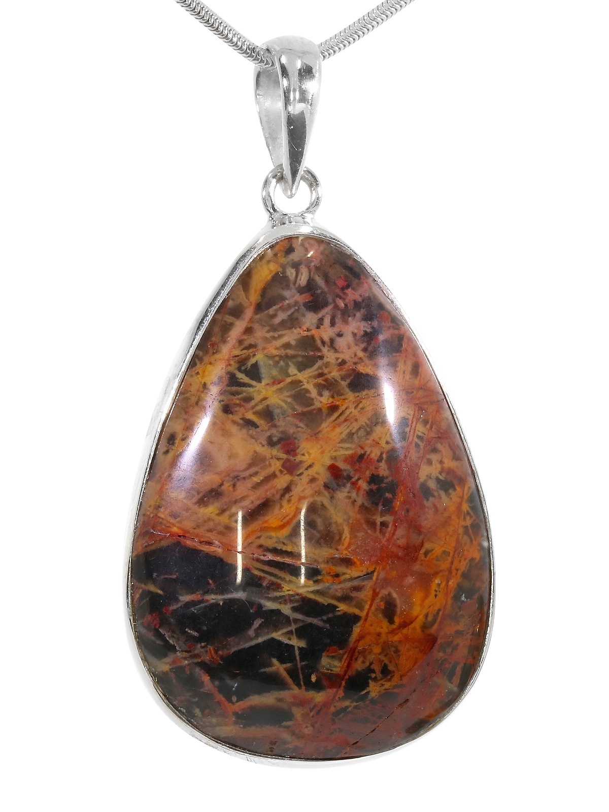 Adelia´s Kettenanhänger »Damen Schmuck Edelstein Pilbara Jaspis