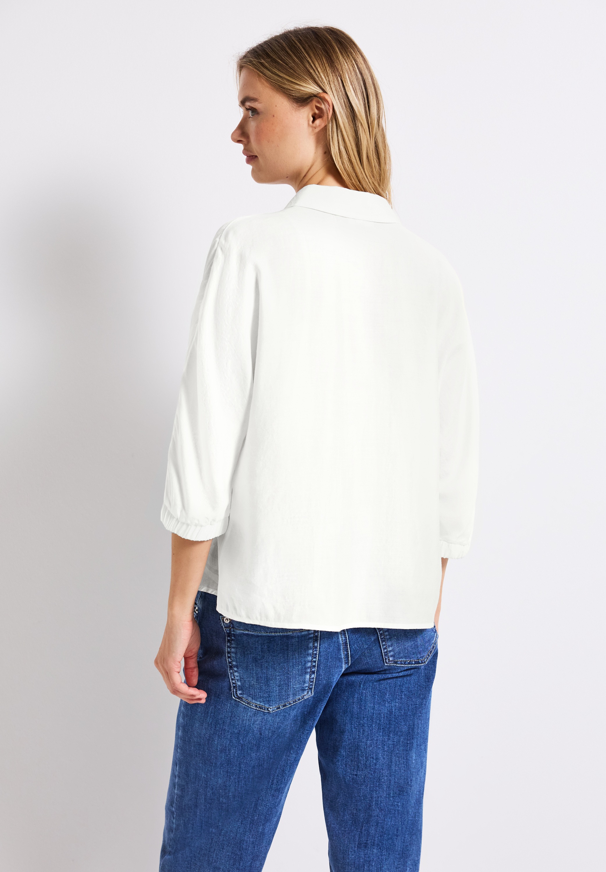 STREET ONE Hemdbluse, Feel Good Fit günstig online kaufen
