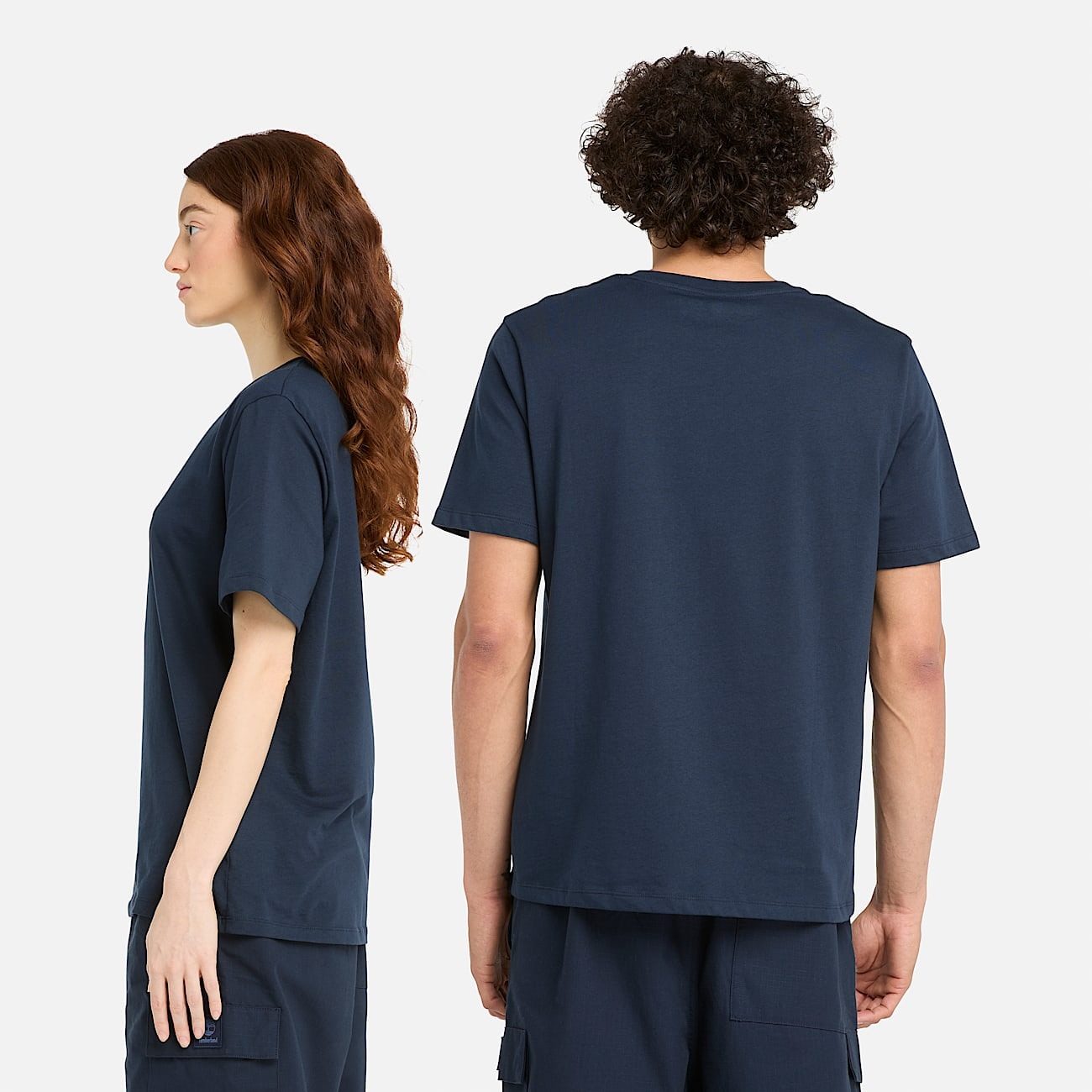 Timberland T-Shirt »Print Stack Logo Short Sleeve Tee« Kurzarm-Design, mit Rundhalsausschnitt mit Rippbündchen, aus Baumwolle