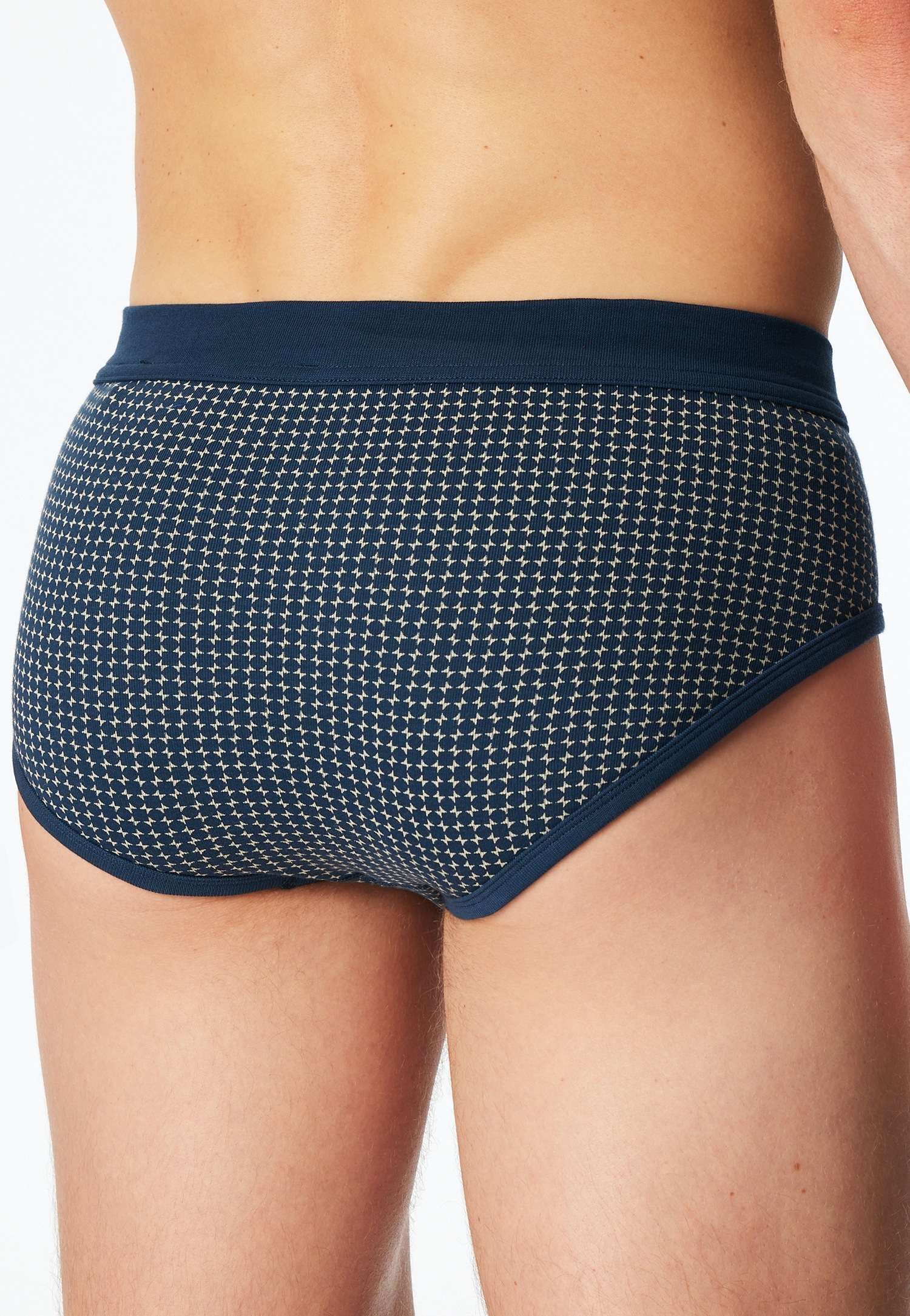 Schiesser Slip »Original Classics« 2er-Pack,  mit kontrastfarbenem Karomuster