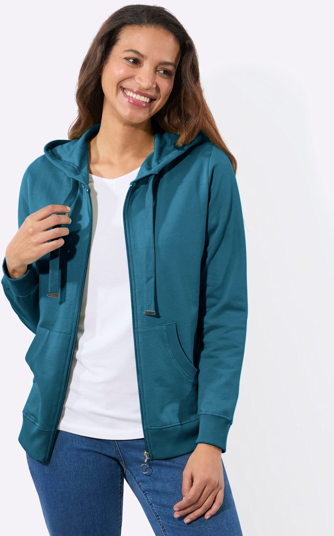 Casual Looks Shirtjacke »Sweatjacke« 1