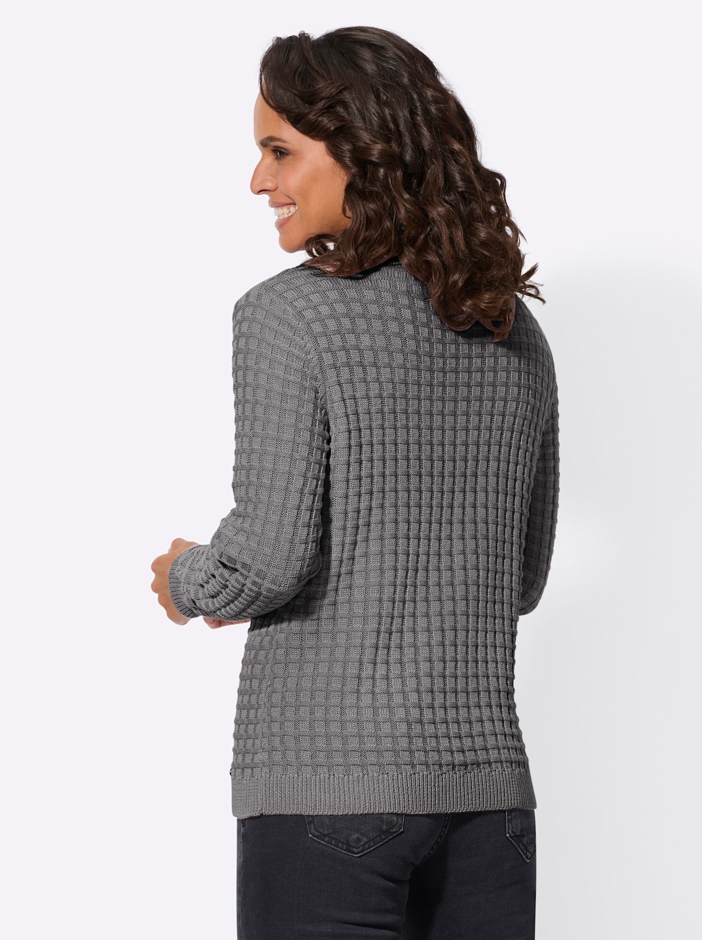 Casual Looks Rundhalspullover "Rundhals-Pullover" günstig online kaufen