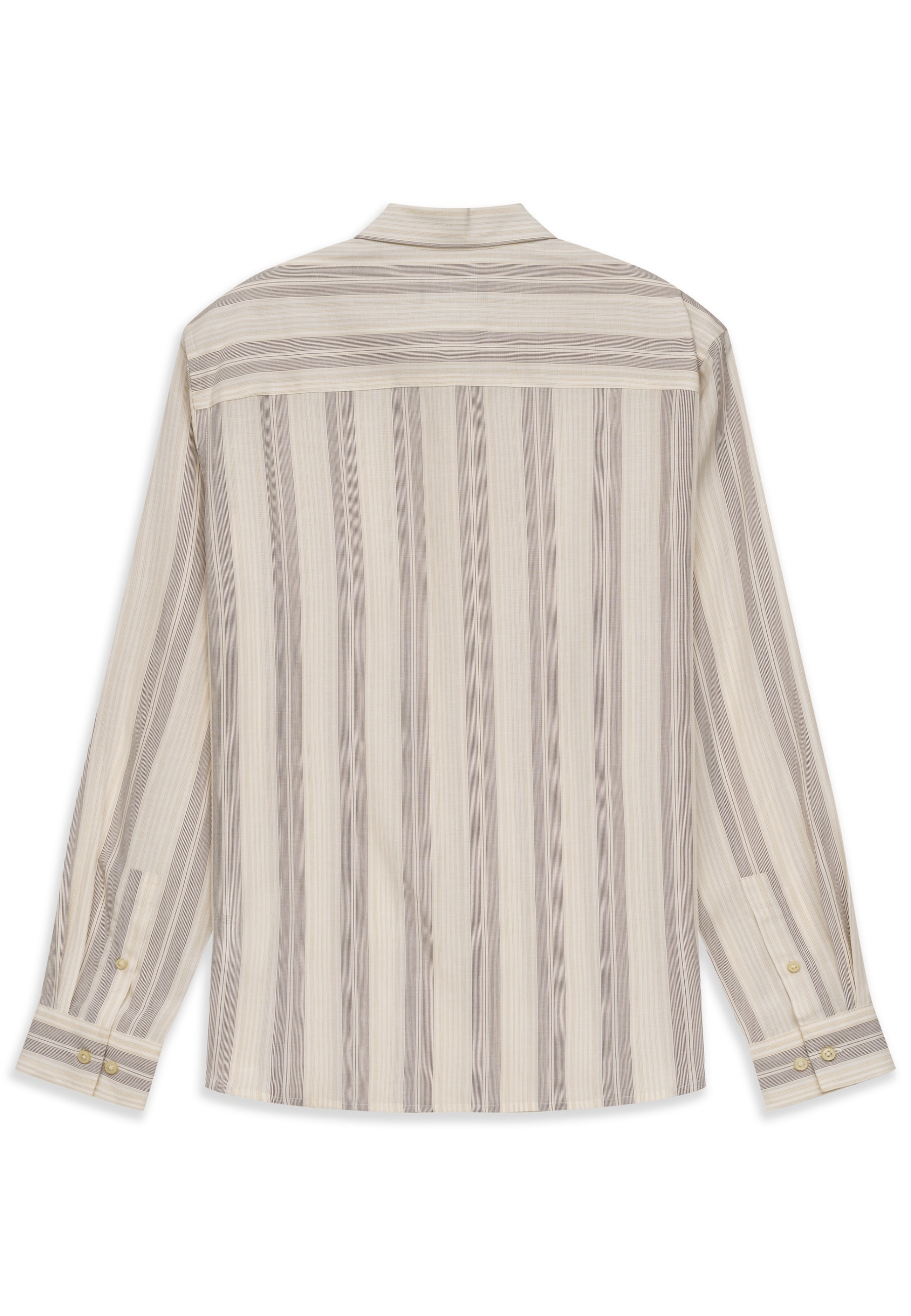 bugatti Businesshemd »Loose Fit« gestreift mit Kentkragen