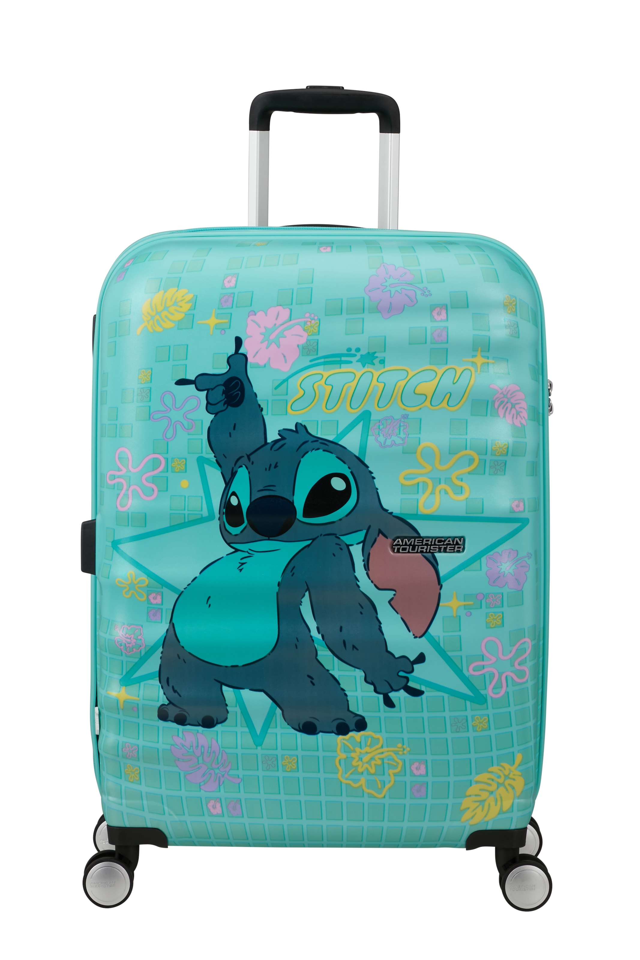 American Tourister® Hartschalen-Trolley »WAVEBREAKER DISNEY, verschiedene Motive«, 4 Rollen, Reisekoffer Reisegepäck