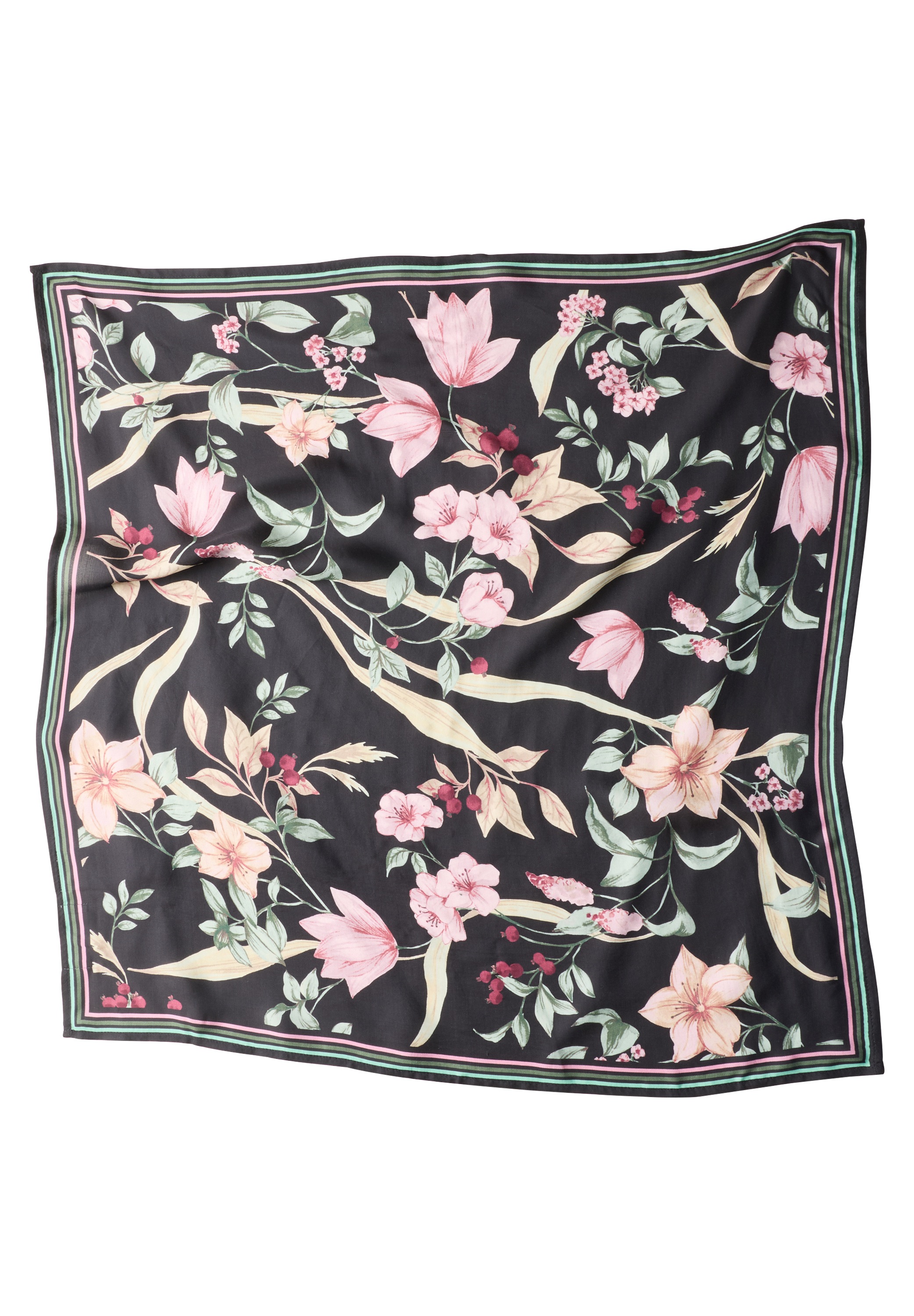 STREET ONE STUDIO Halstuch mit Blumenmuster