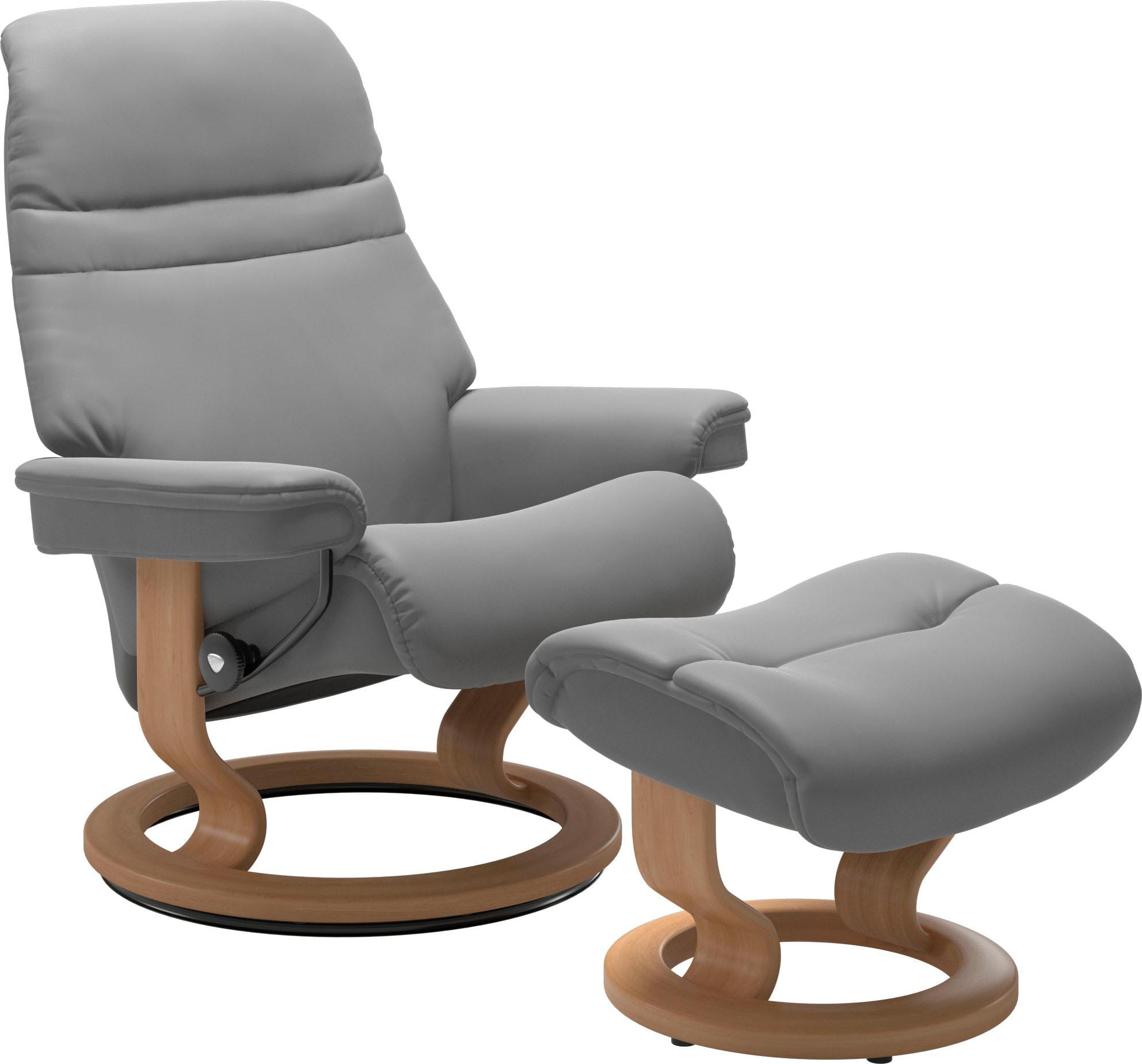 Stressless Relaxsessel "Sunrise" mit Classic Base, Größe L, Gestell Eiche günstig online kaufen