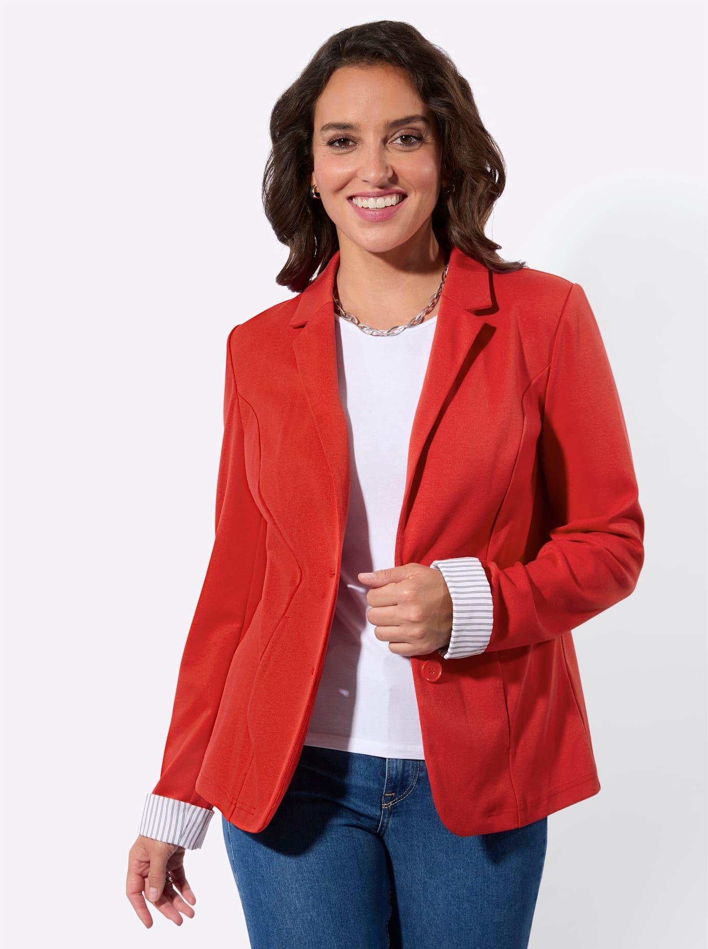 Casual Looks Jackenblazer "Jersey-Blazer" günstig online kaufen