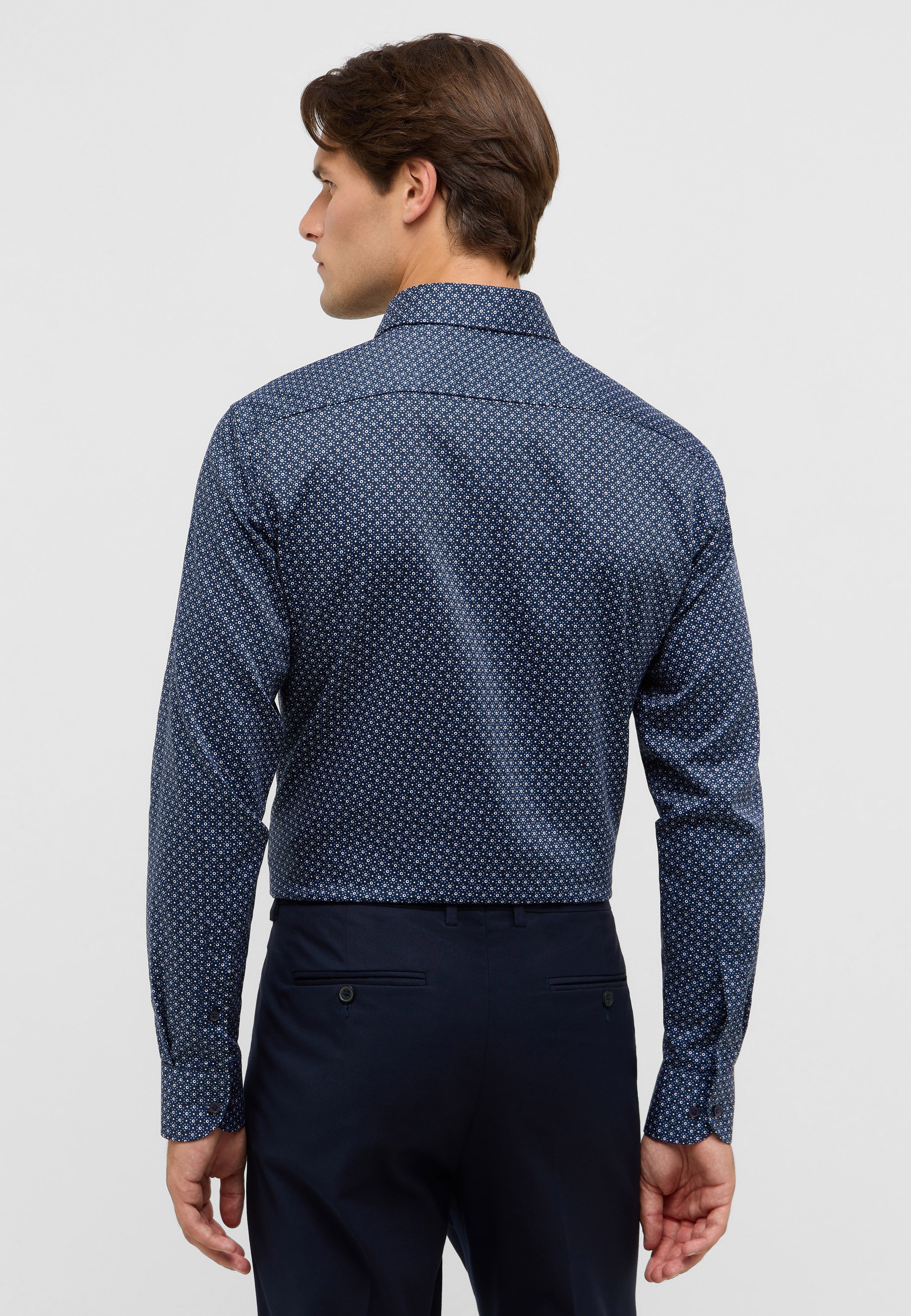 Eterna Langarmhemd »SLIM FIT«, NON IRON (bügelfrei)