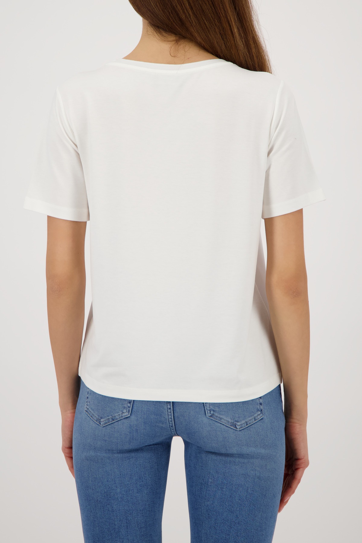 Monari Schlupfbluse »Schluse Basic« Regular fit mit Strasssteinen