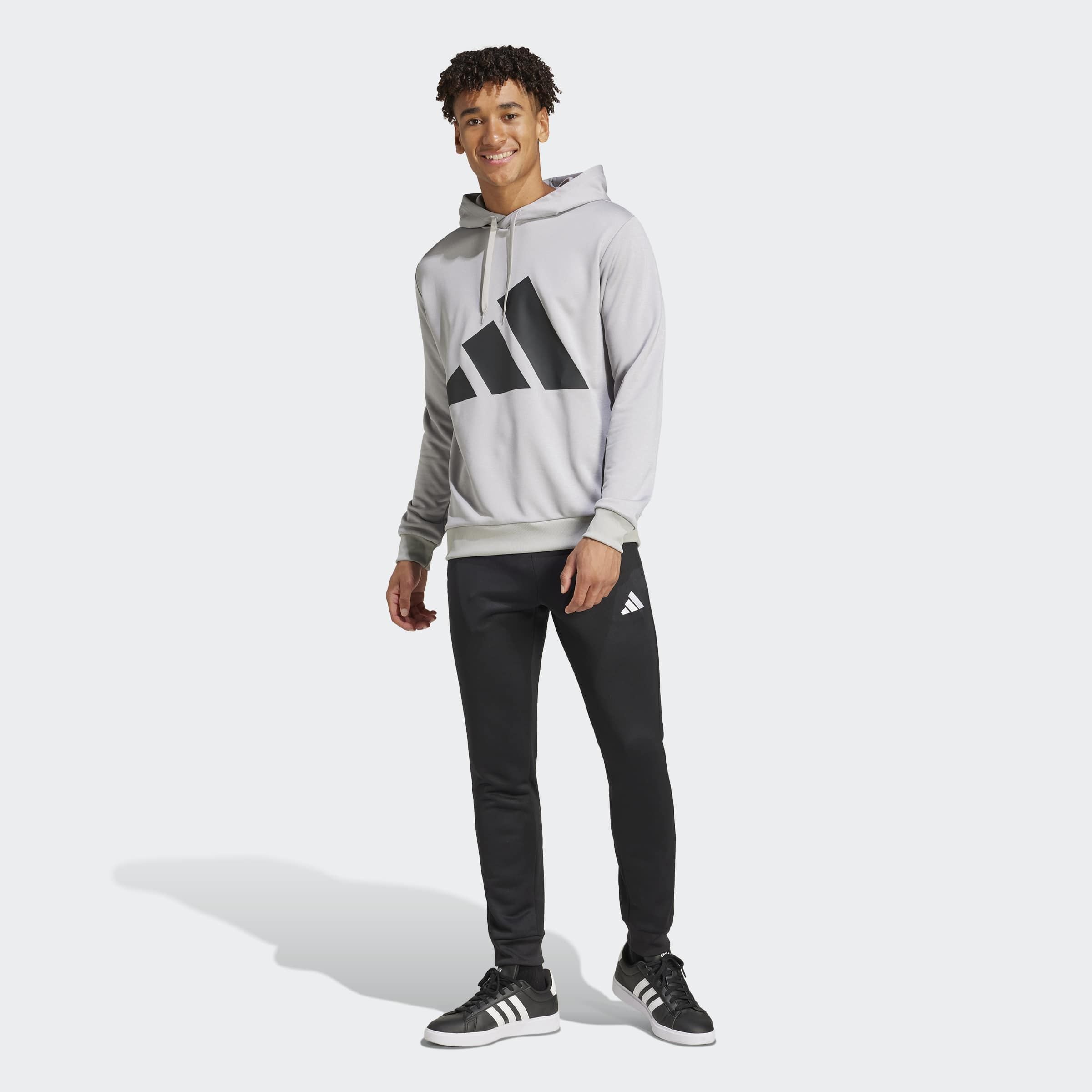 adidas Sportswear Trainingsanzug »M BL FT HD TS«, (2 tlg.), aus weichem French-Terry-Material, Hoodie