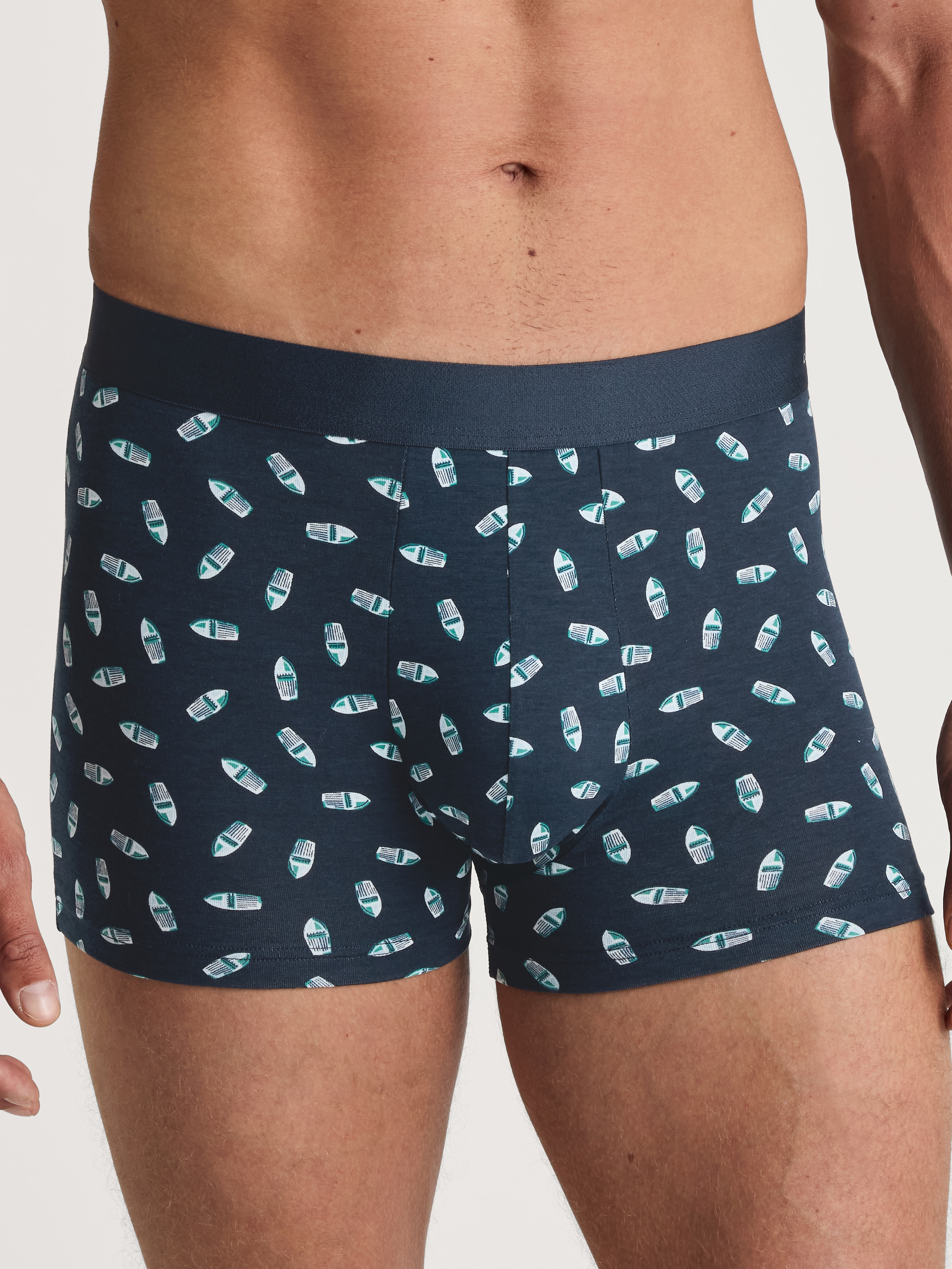 CALIDA Boxershorts "Cotton Code Design" mit weichem Elastikbund, ohne Eingr günstig online kaufen