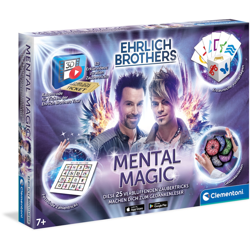 Clementoni® Zauberkasten »Ehrlich Brothers, Mental Magic«