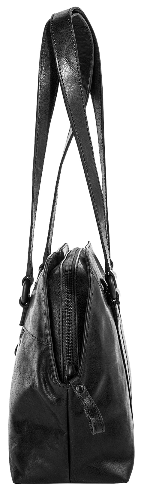Spikes & Sparrow Henkeltasche, echt Leder