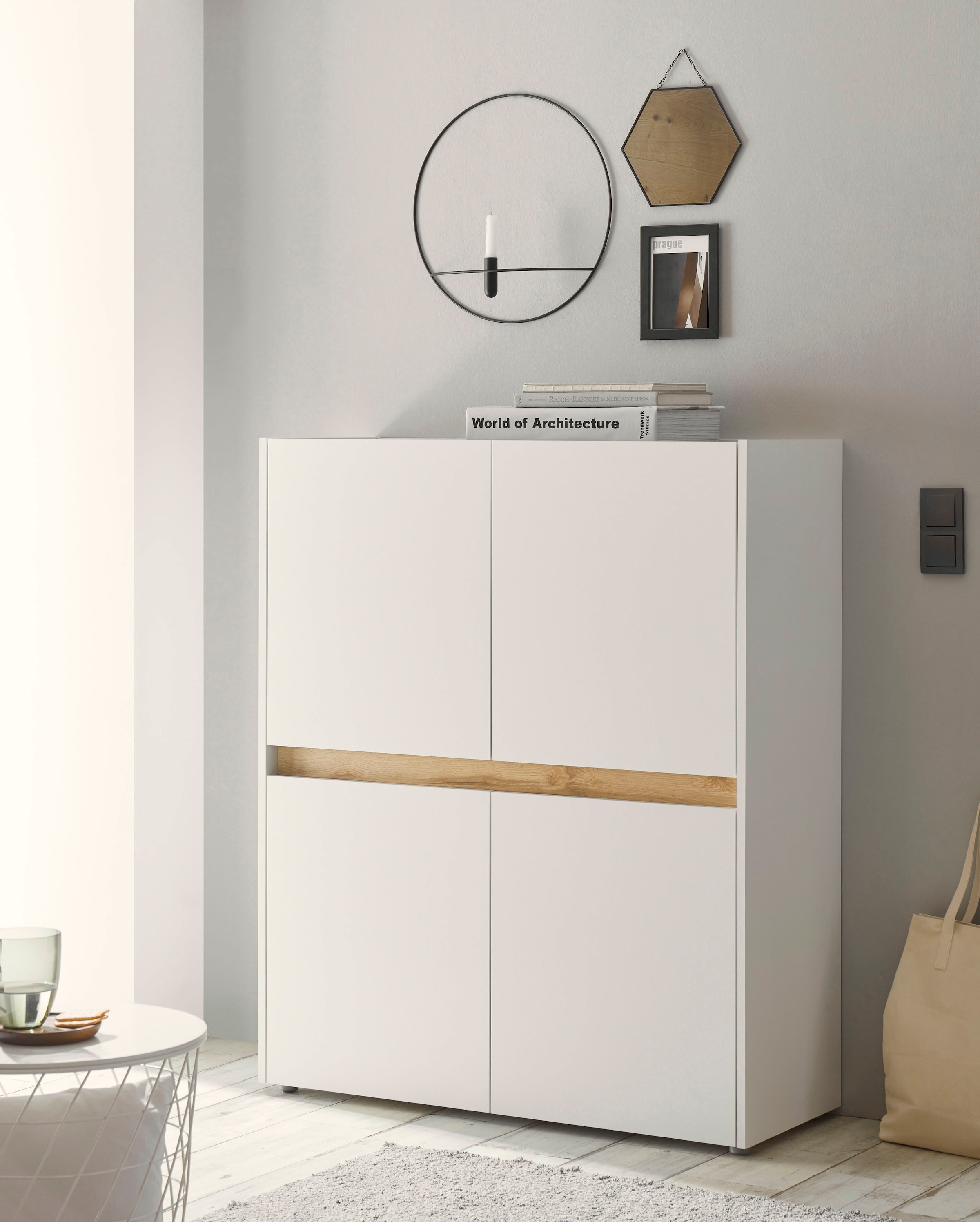 INOSIGN Highboard "City/Giron, moderner Schrank, Kommode, Stauraumschrank, günstig online kaufen