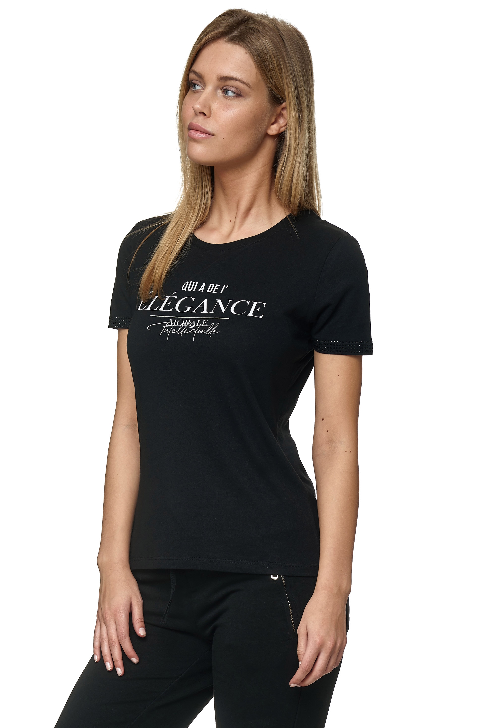 Decay T-Shirt, mit lässigem Frontdruck