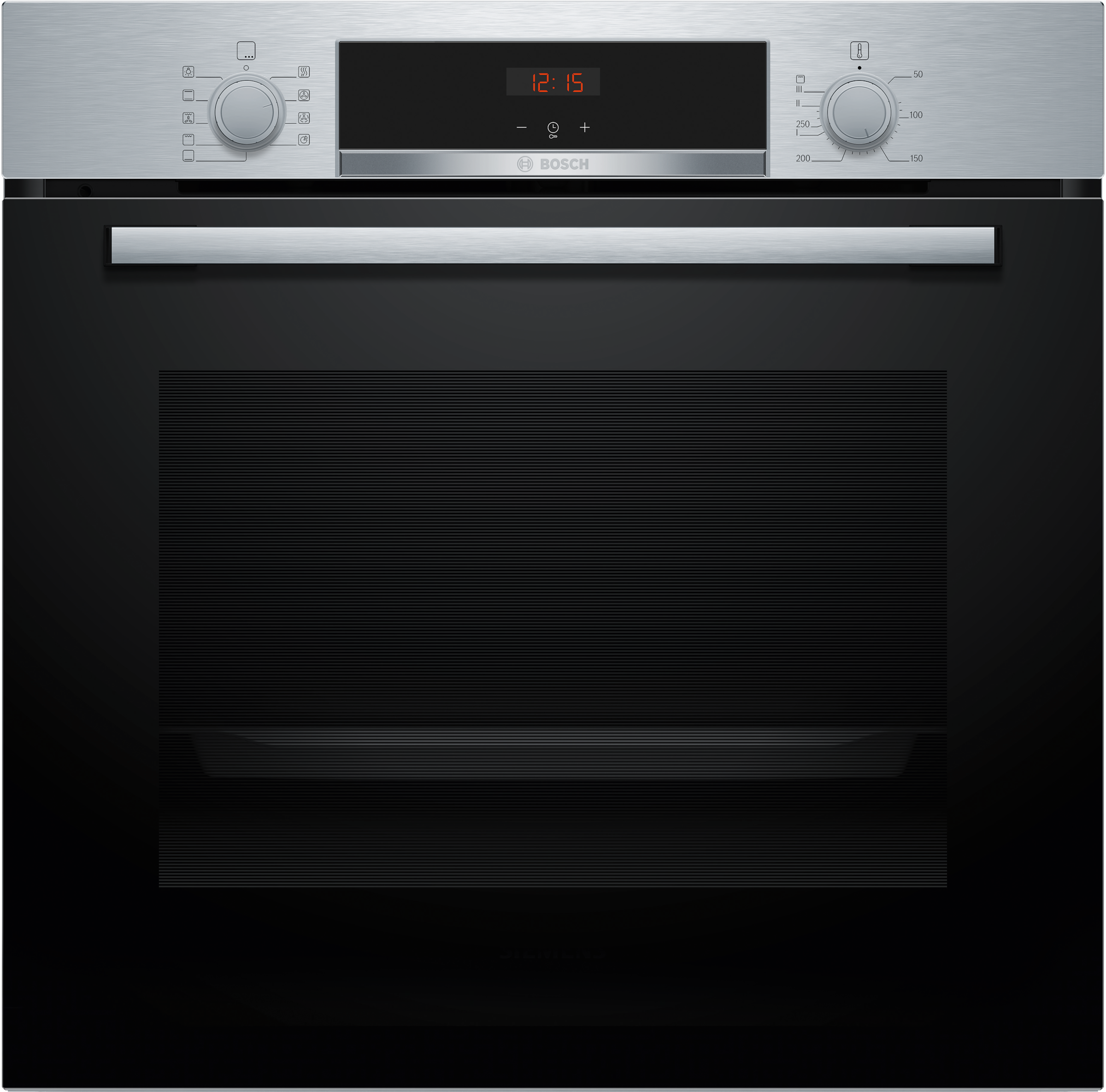 BOSCH Einbaubackofen Serie 4 "HBA514BS3", mit Teleskopauszug nachrüstbar, Hydrolyse