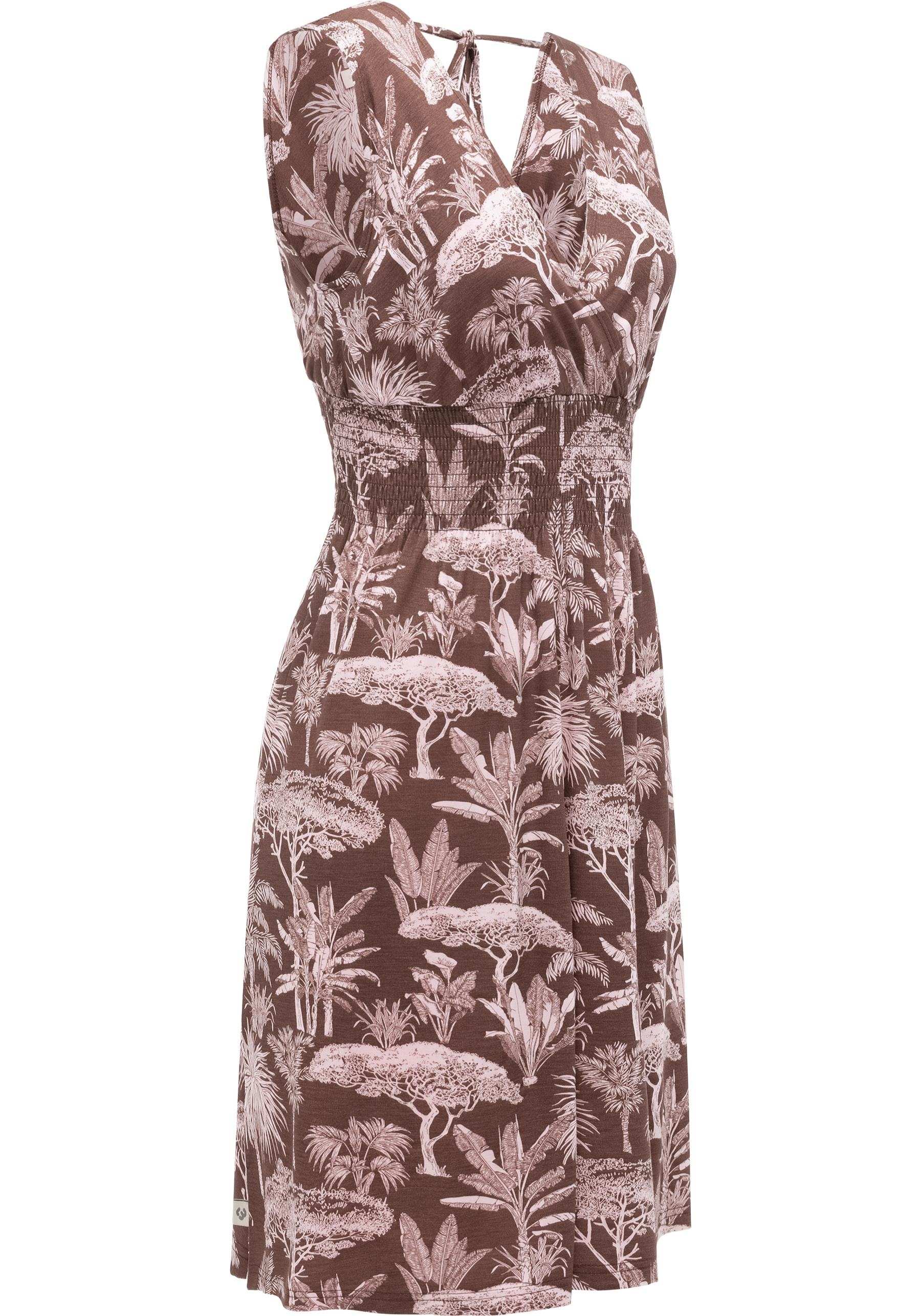 Ragwear Sommerkleid "Aini Print" Ohne Taschen Leichtes gemustertes Damen Kl günstig online kaufen
