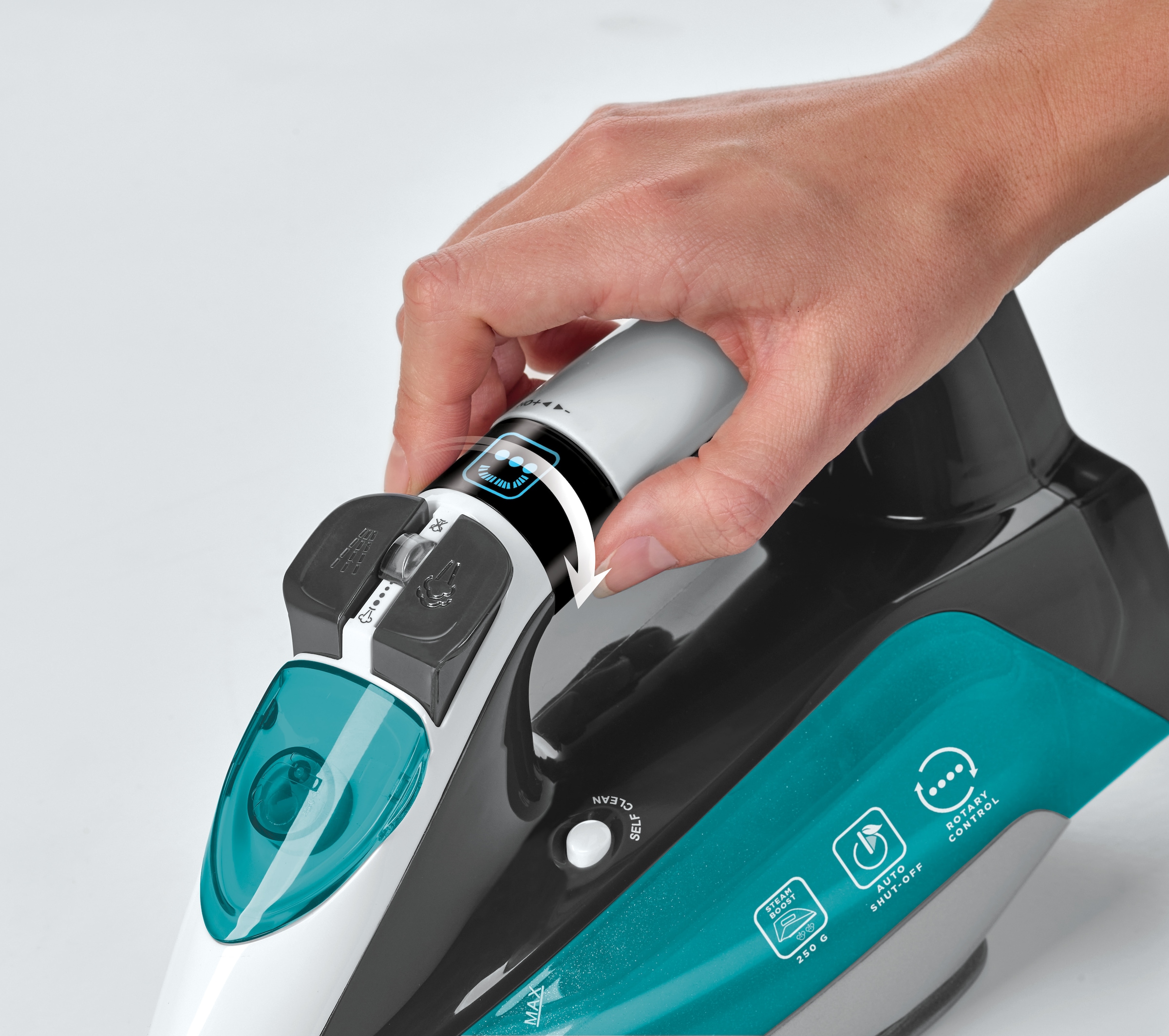 Polti Dampfbügeleisen »VAPORELLA QUICK & SLIDE QS220«, 2400 W