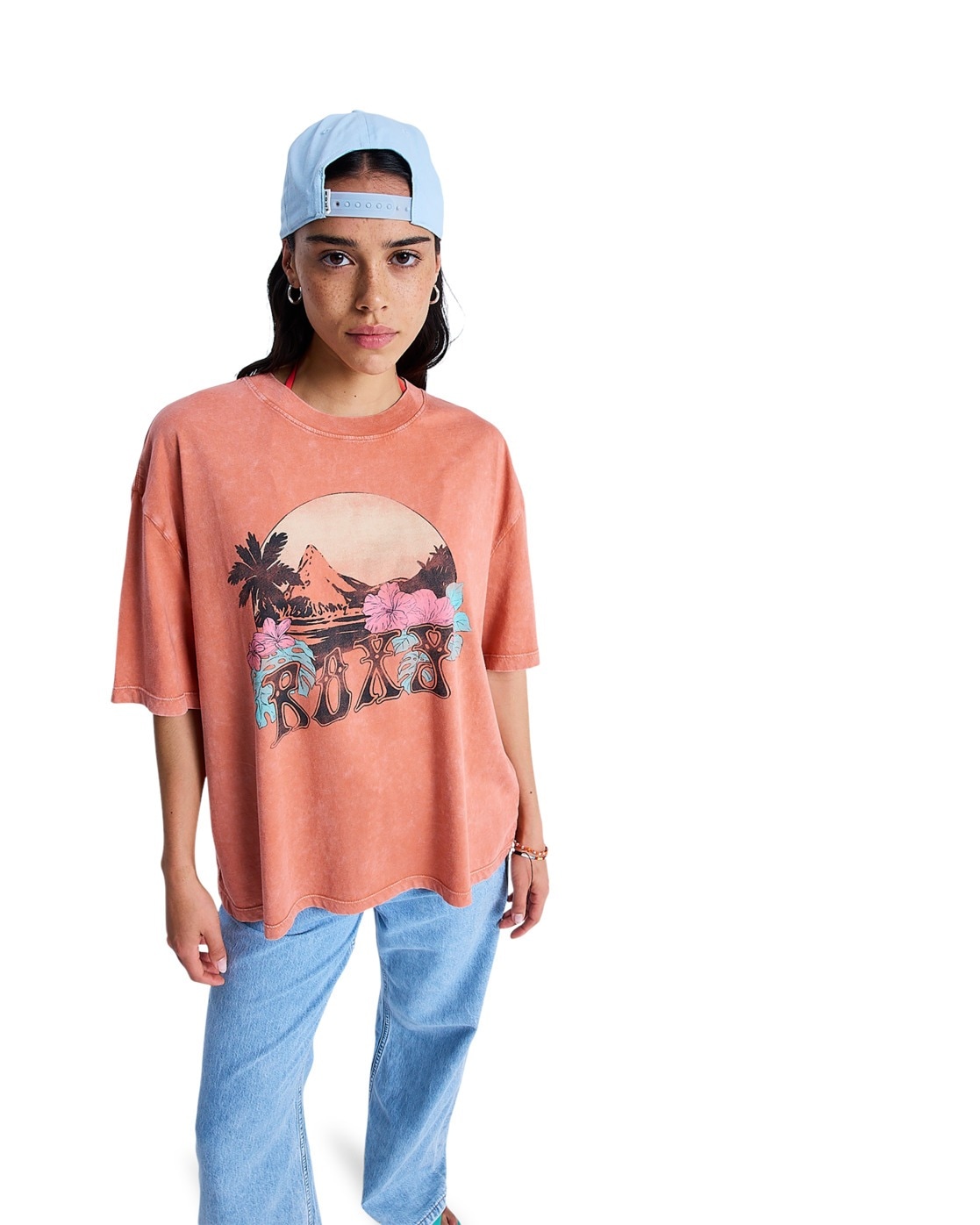 Roxy T-Shirt "Talloversize Washed" günstig online kaufen