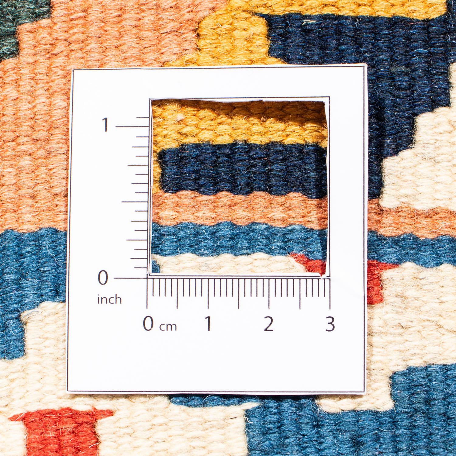 morgenland Wollteppich »Kelim - Oriental quadratisch - 103 x 100 cm - hellbraun«, quadratisch, Wohnzimmer, Einzelstück