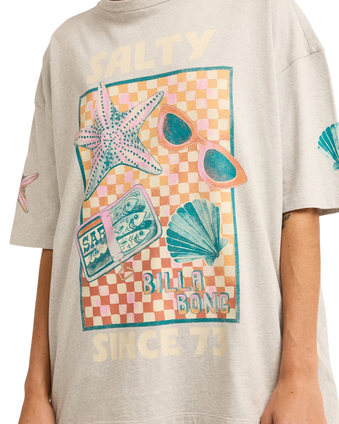 Billabong Oversize-Shirt »Salty Since«