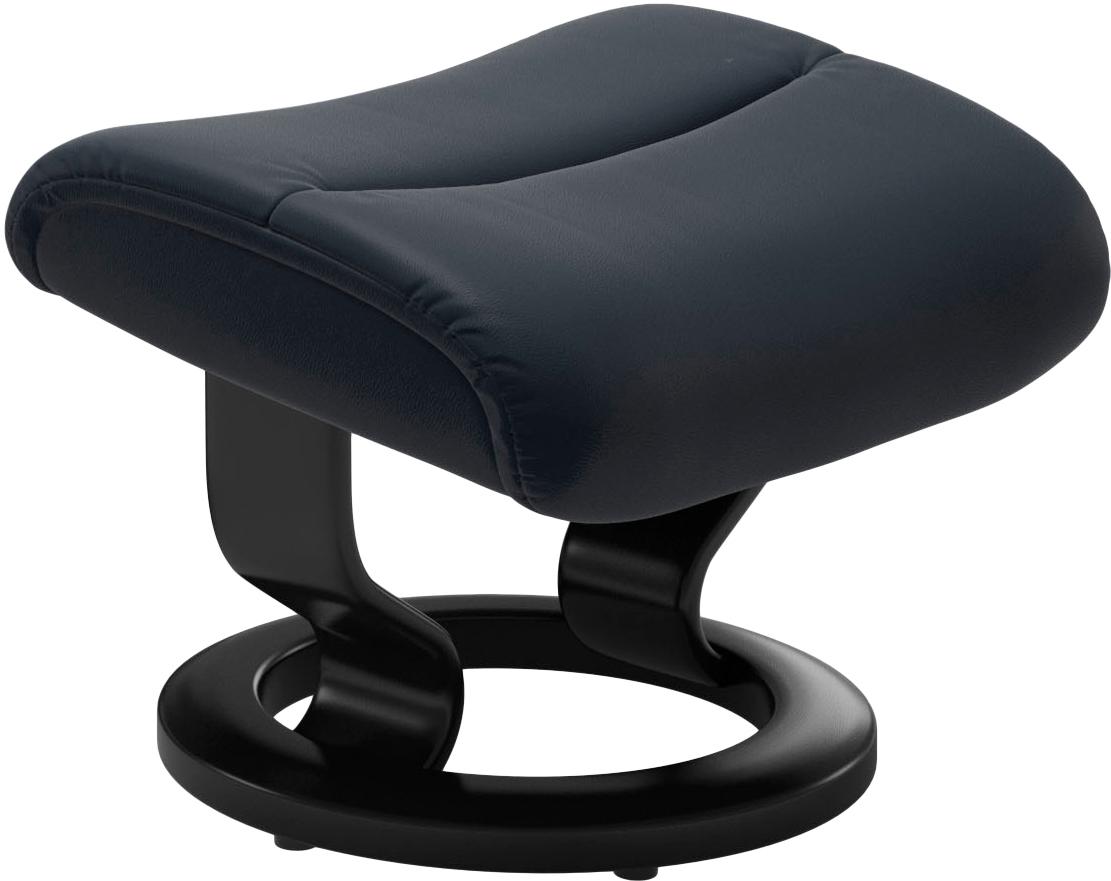 Thumbnail - Stressless Relaxsessel "View" Set, Relaxsessel mit Hocker, mit Classic Base, Größe M,Gestell Schwarz