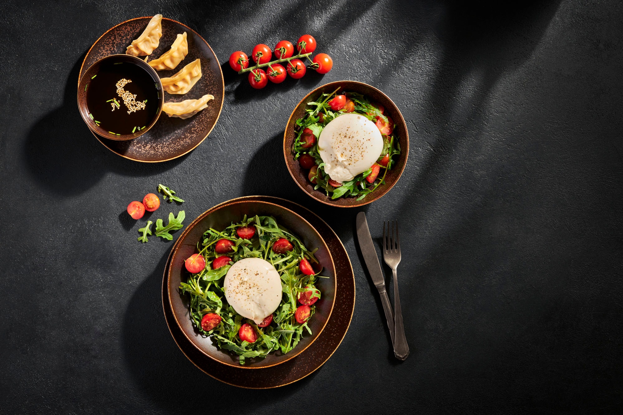 MÄSER Tafelservice »POWERFUL, Teller Set, Porzellan«