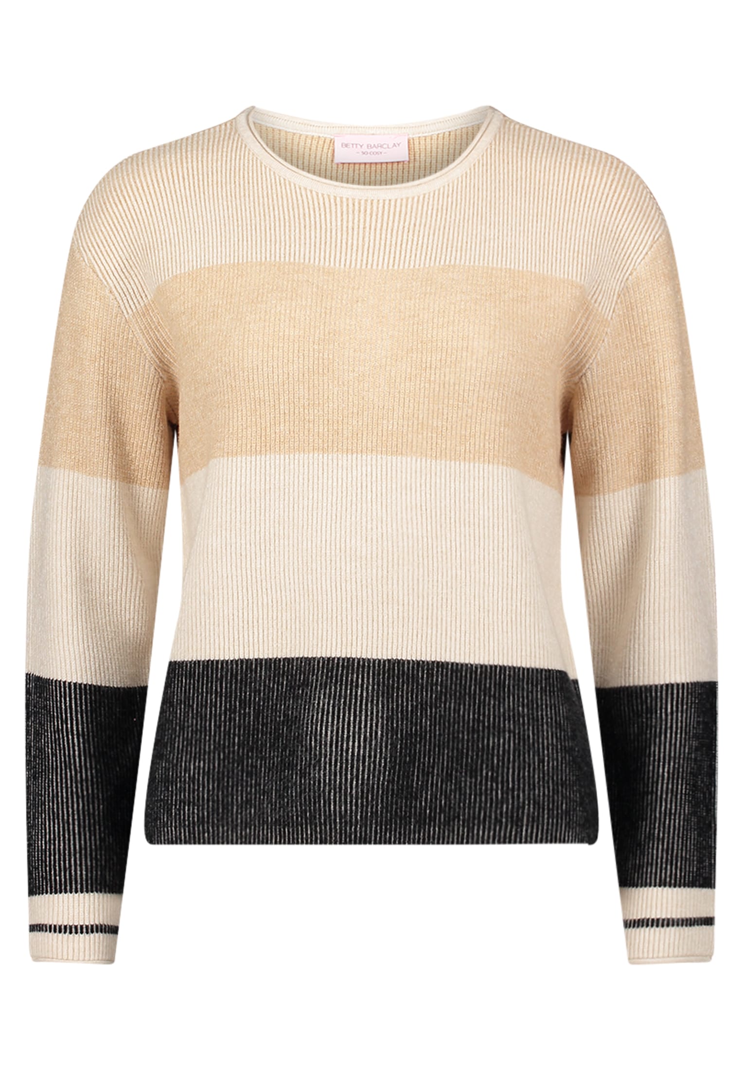 Betty Barclay Strickpullover »Damen mit Rippenstruktur« 1 tlg.