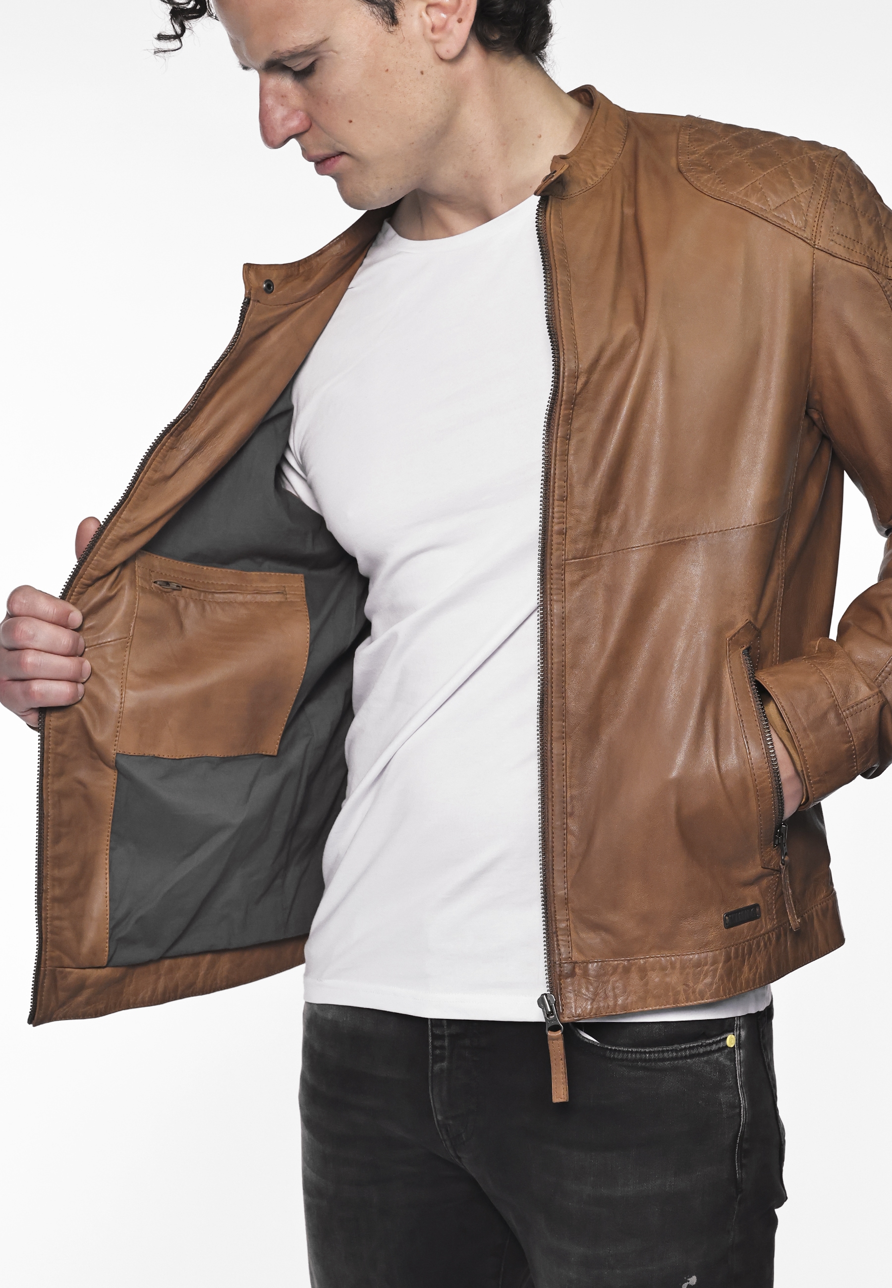 MUSTANG Lederjacke »Max«
