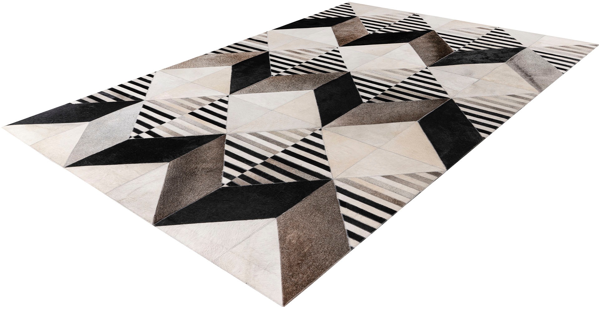 Padiro Teppich »Lavin 425«, rechteckig, Handgenähtes und hochwertig verarbeitetes Unikat