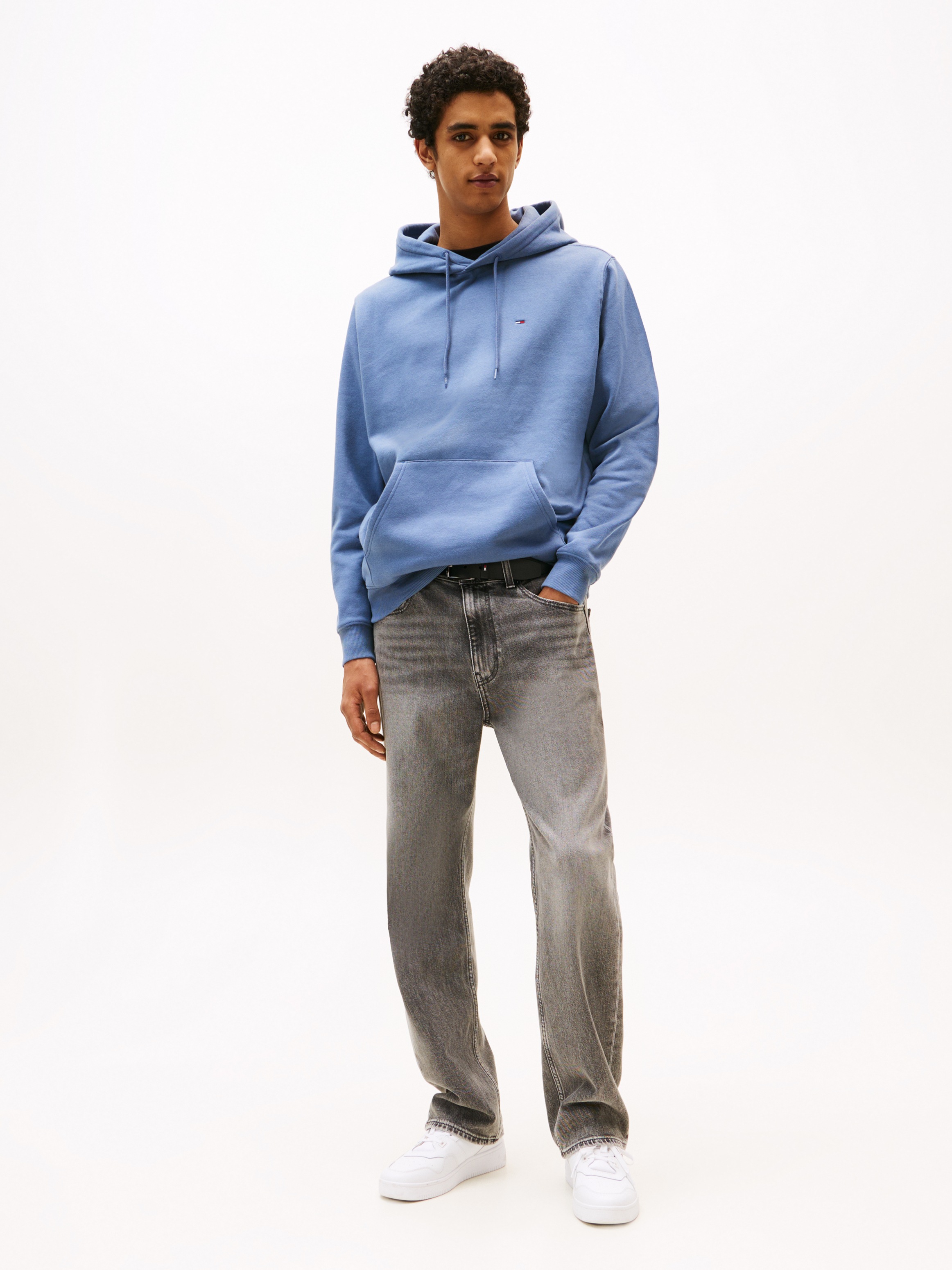 Tommy Jeans Sweatshirt "TJM REG S FLAG HOODIE" mit bestickten Markenlogo au günstig online kaufen
