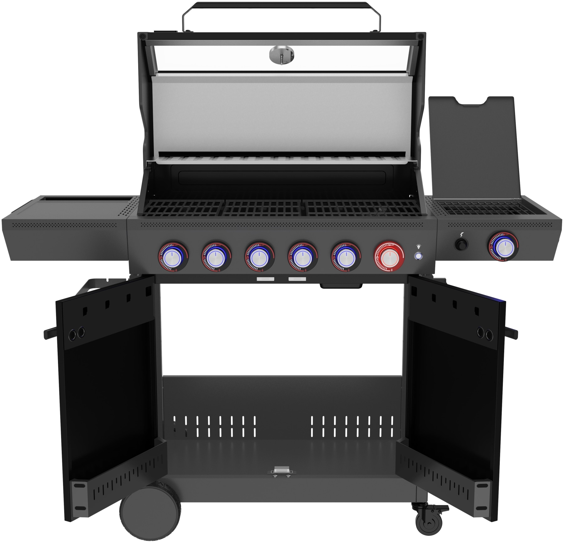 El Fuego Gasgrill »Key West« 22 kW (6 Brenner je 3,0 kW + 1 Turbobrenner 4,0 kW)